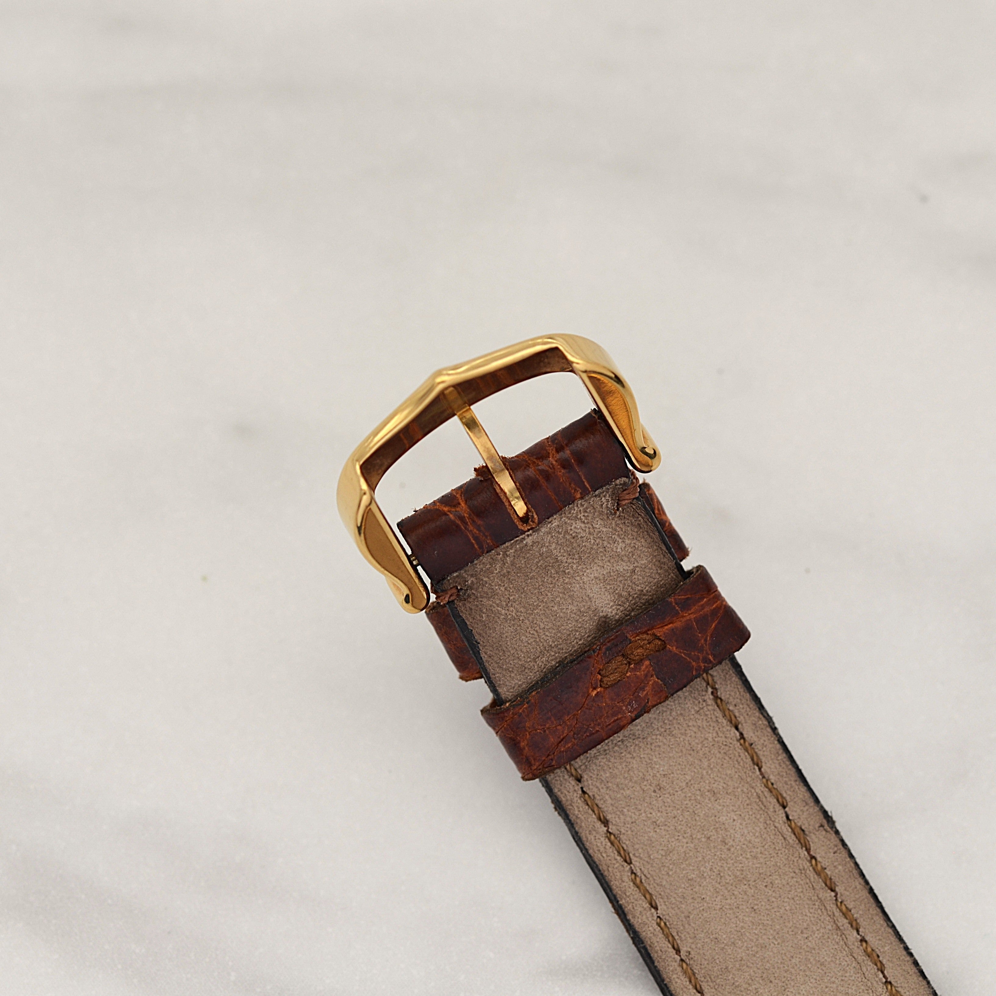 【Cartier】カルティエ マストタンク SM アイボリーローマQZ 付属品完備 デッドストック