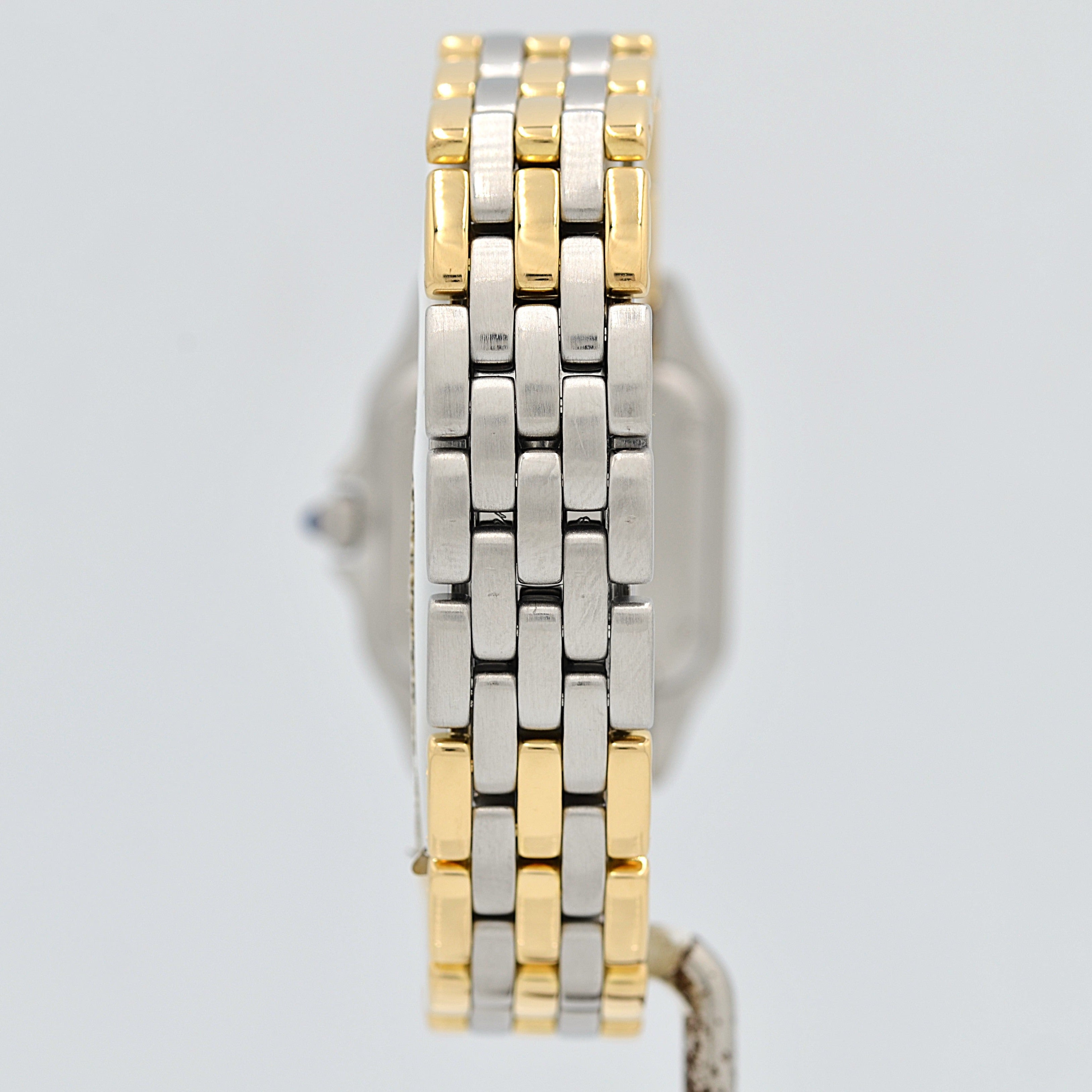 【Cartier】カルティエ パンテールSM 3ロウ 18KYG×SS カルティエコンプリートサービス済み