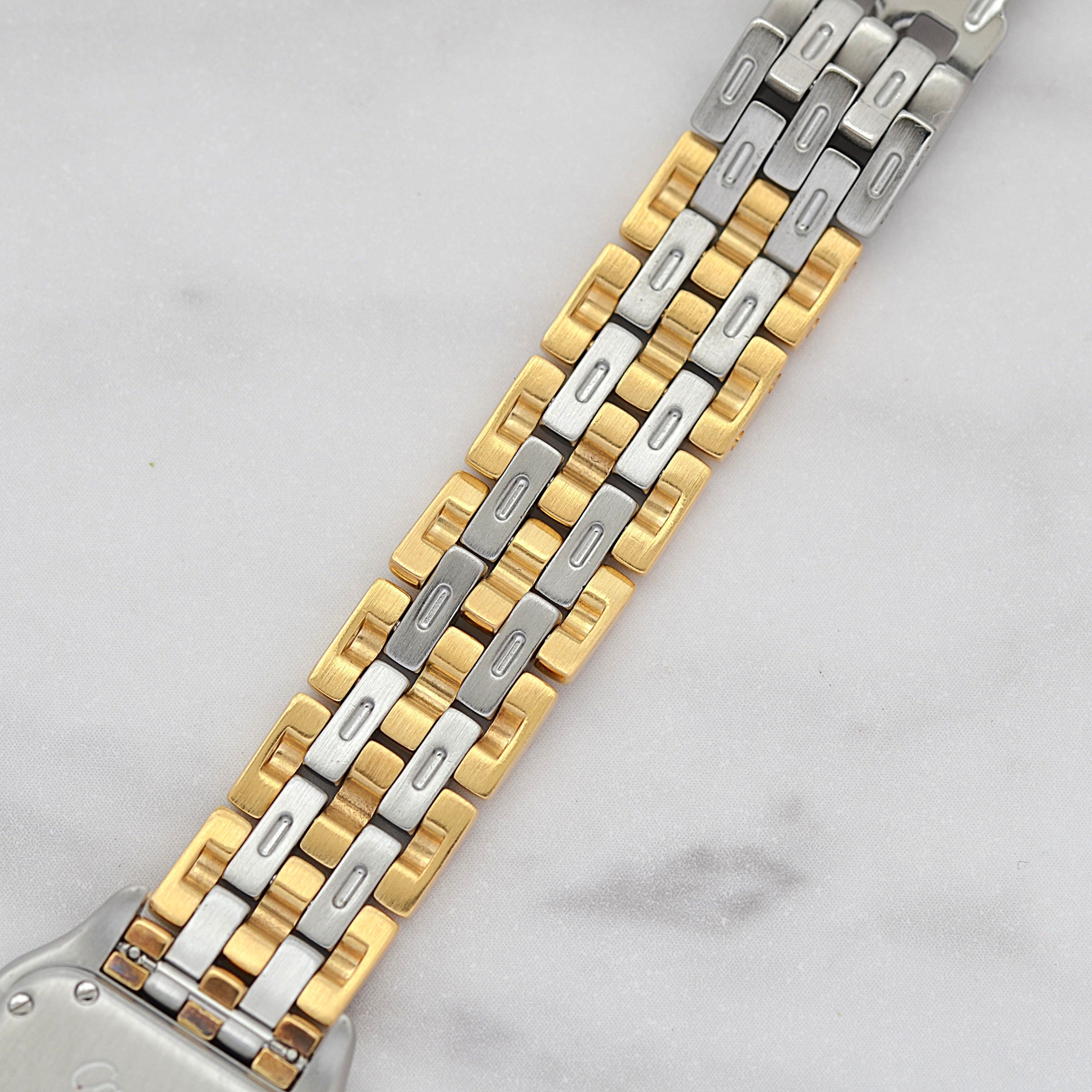 【Cartier】カルティエ パンテールSM 3ロウ 18KYG×SS カルティエコンプリートサービス済み