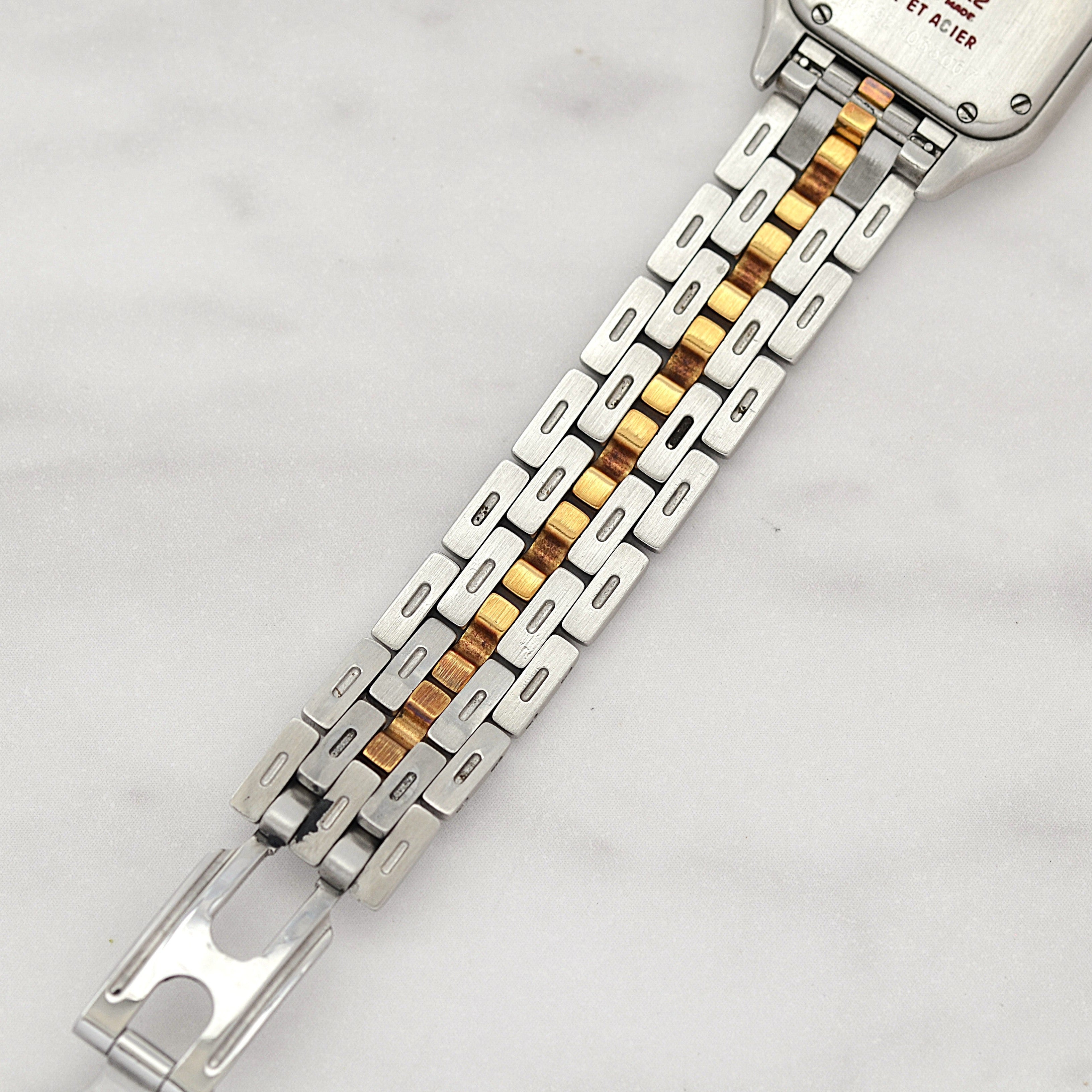 【Cartier】カルティエ パンテールSM 1ロウ 18KYG×SS