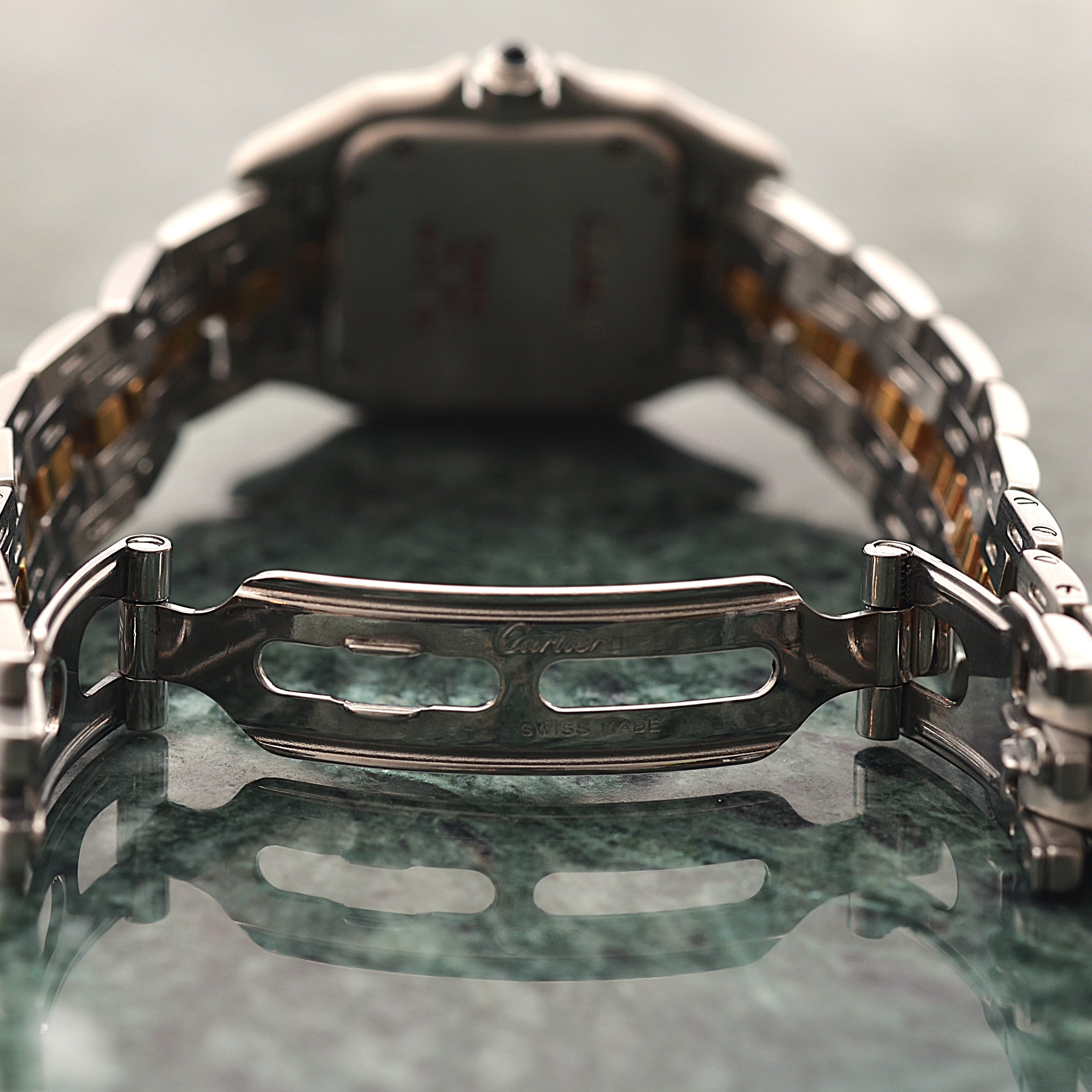 【Cartier】カルティエ パンテールSM 1ロウ 18KYG×SS