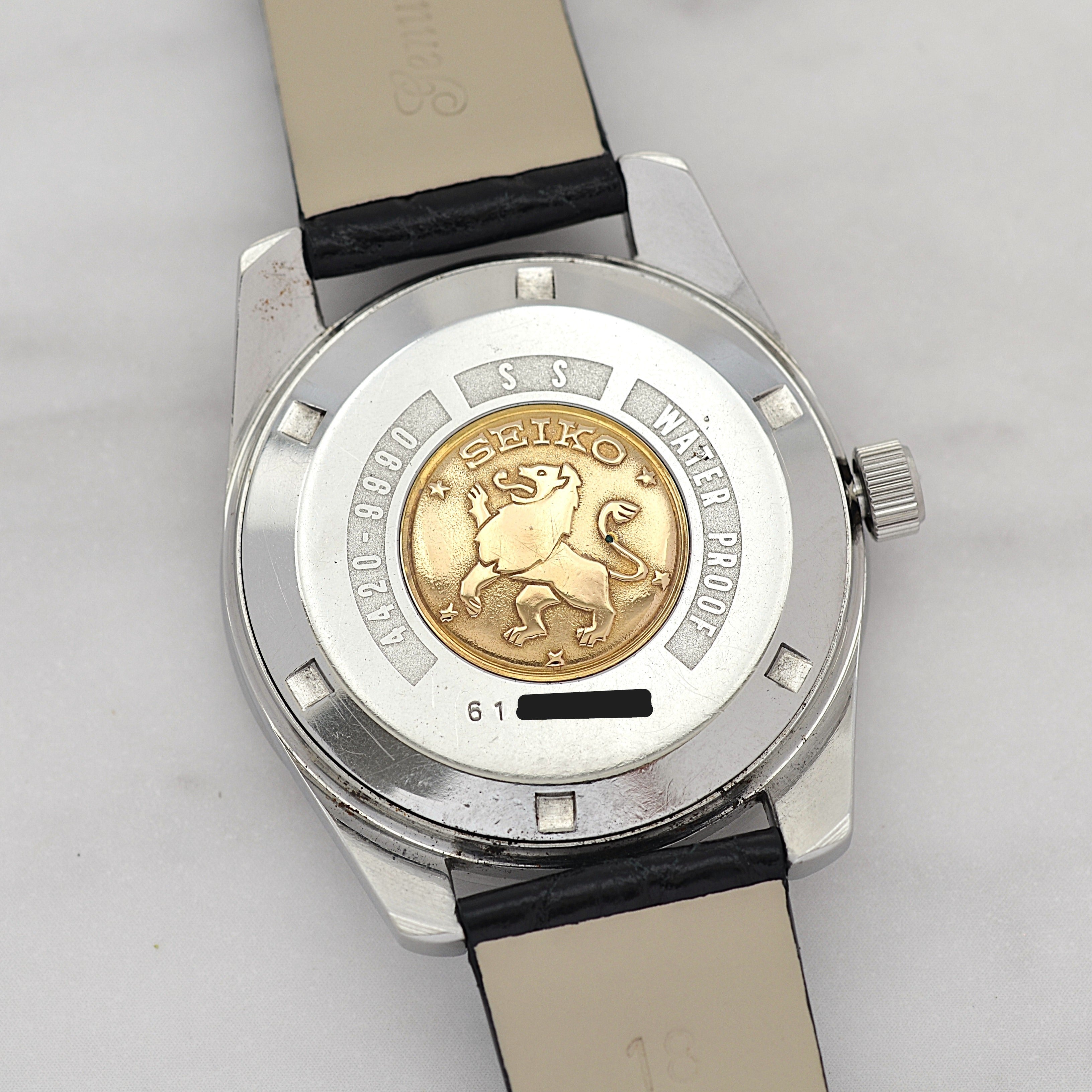 【SEIKO】セイコー キングセイコーセカンド クロノメーター前期型 純正尾錠付き