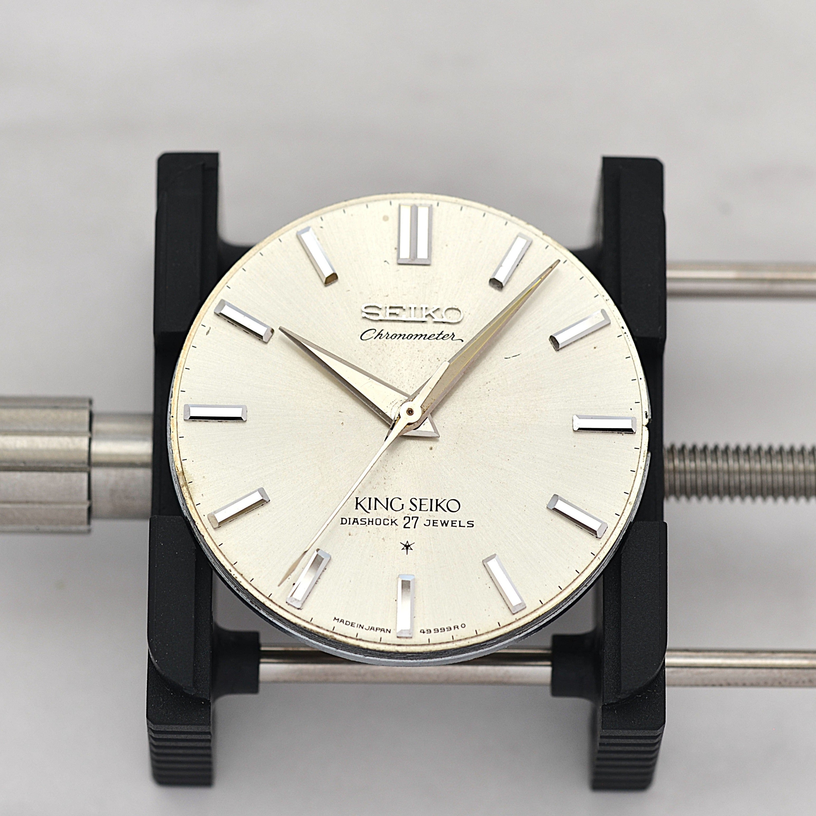 【SEIKO】セイコー キングセイコーセカンド クロノメーター前期型 純正尾錠付き