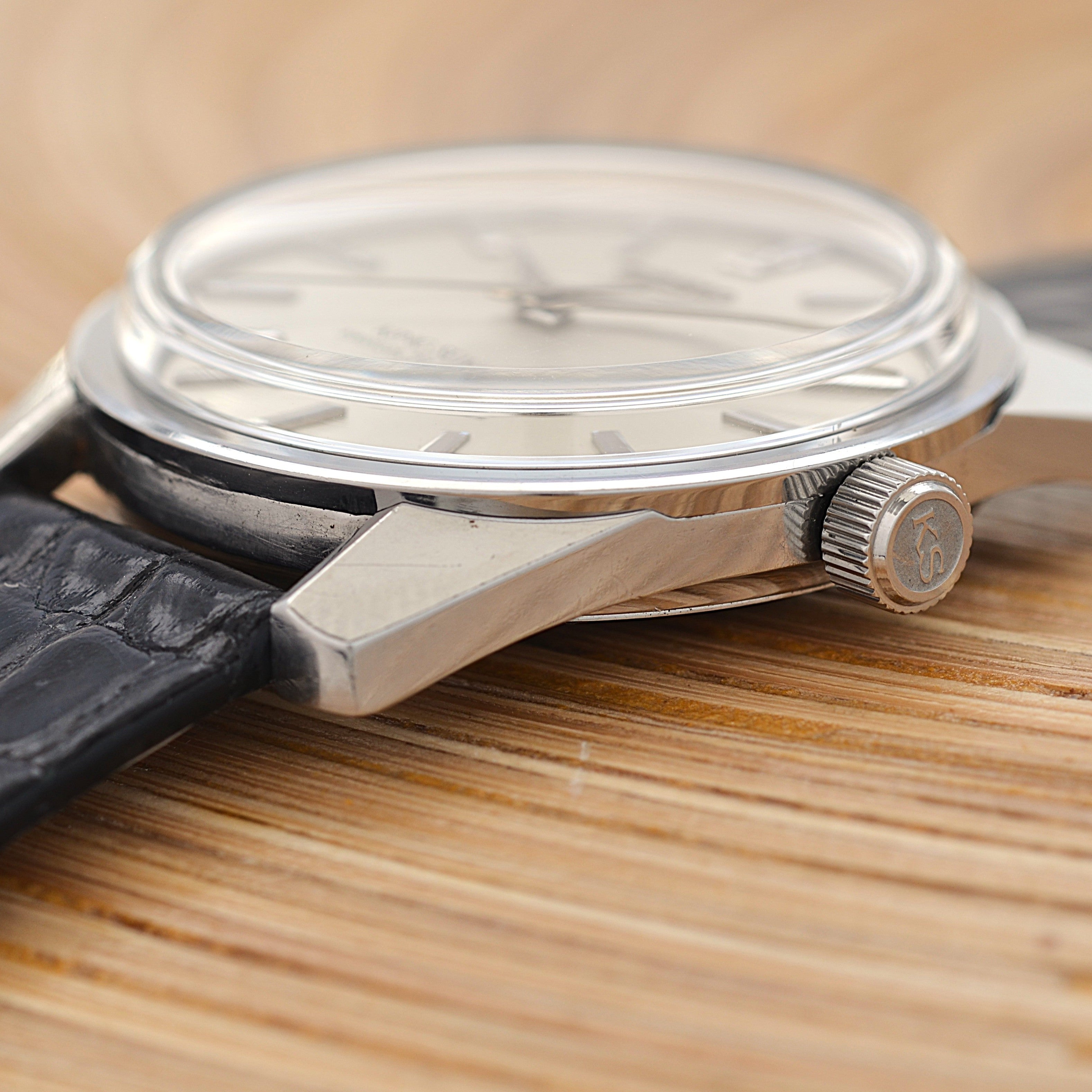 【SEIKO】セイコー キングセイコーセカンド クロノメーター前期型 純正尾錠付き