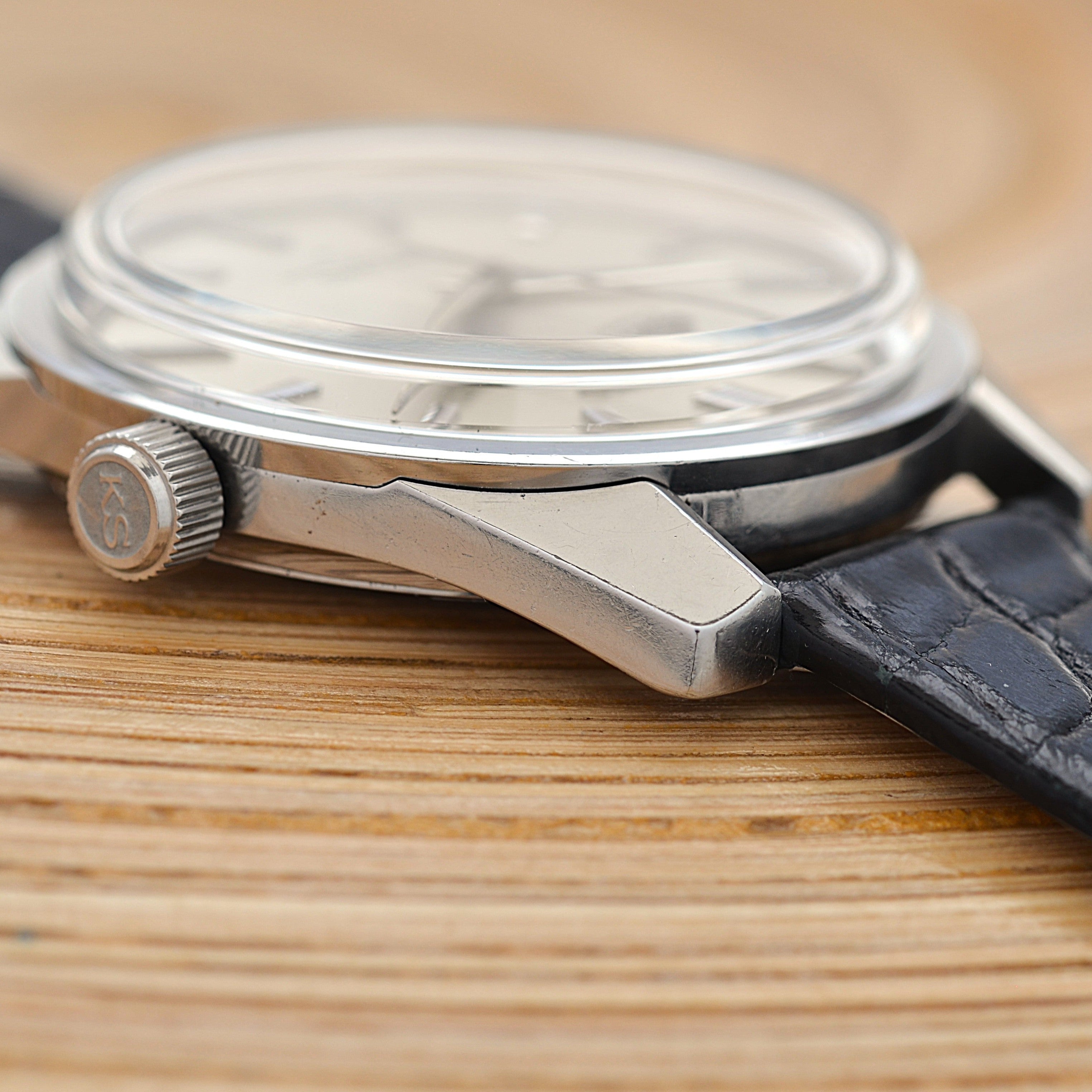 【SEIKO】セイコー キングセイコーセカンド クロノメーター前期型 純正尾錠付き