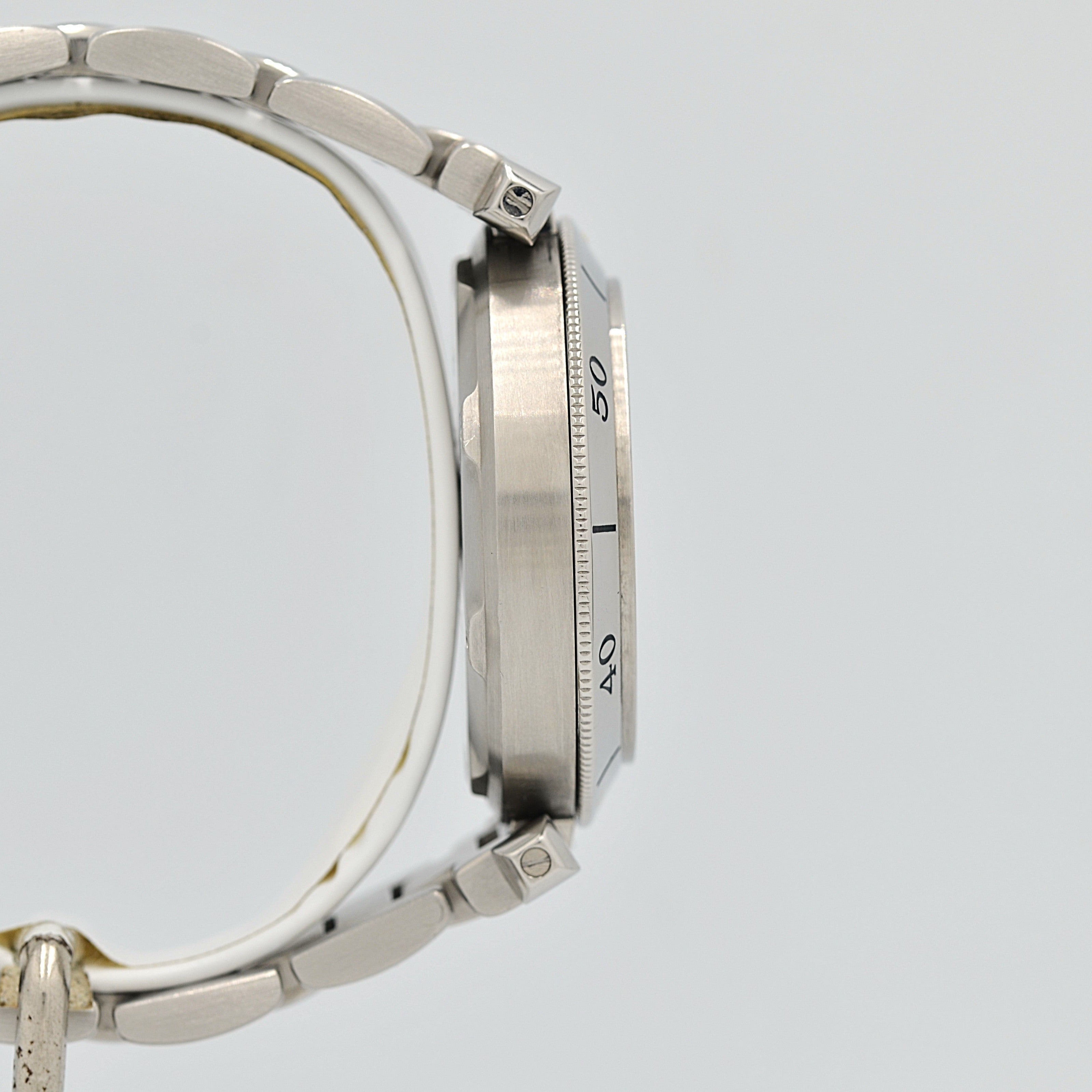 [Cartier] Cartier Pasha C35 Plonger White 12, 3, 6, 9