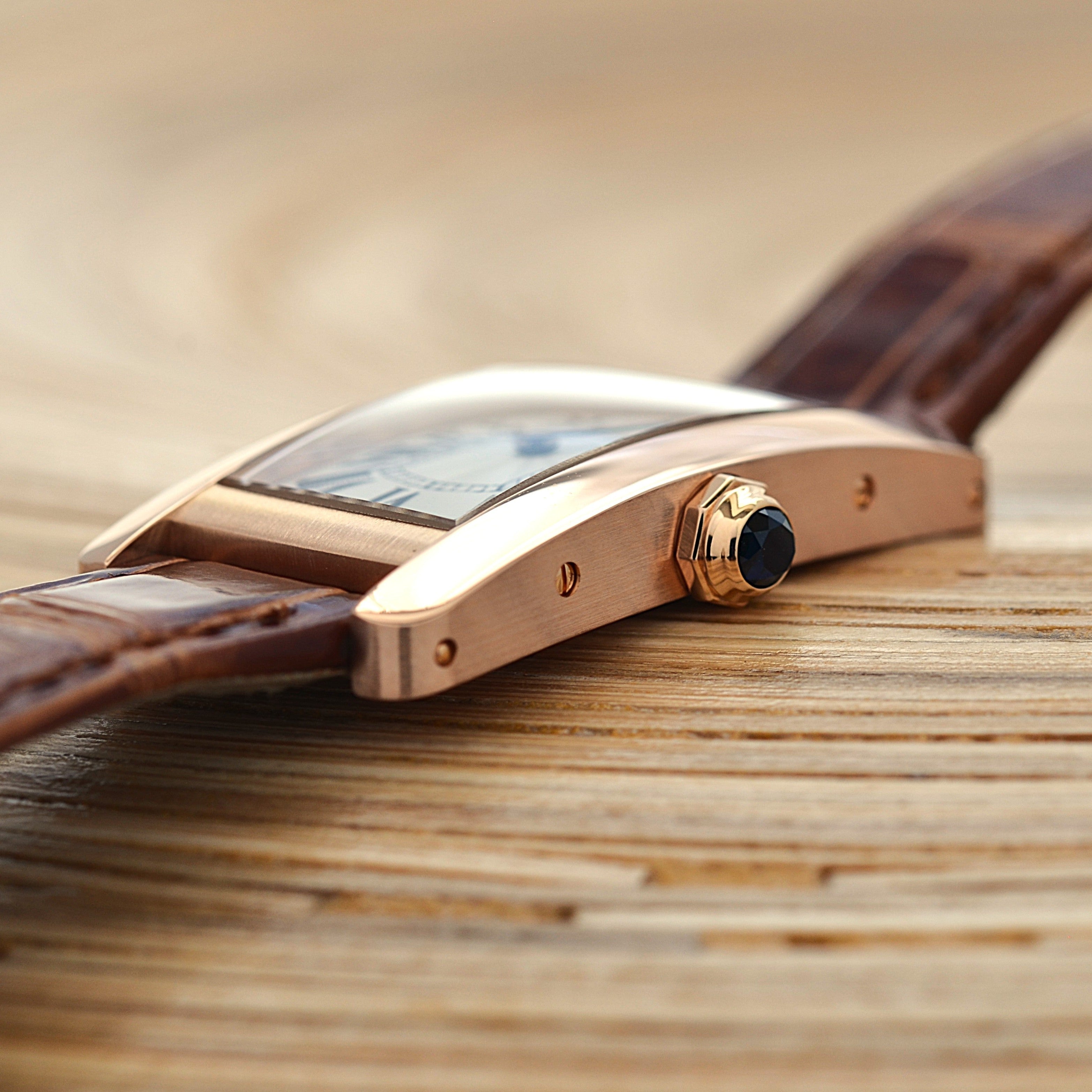 【Cartier】カルティエ タンクアメリカンSM 18KPG 付属品完備 カルティエコンプリートサービス済み