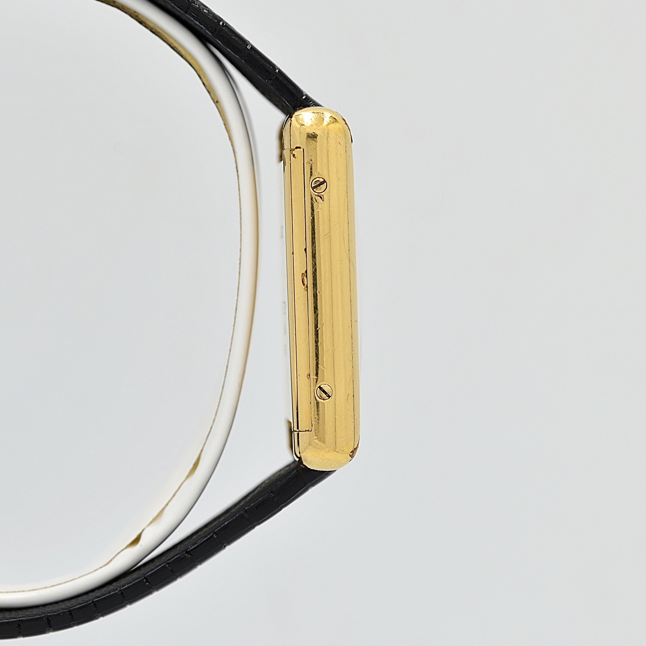 [Cartier] Cartier Premust Tank LM Manual Winding European Specification with All Accessories