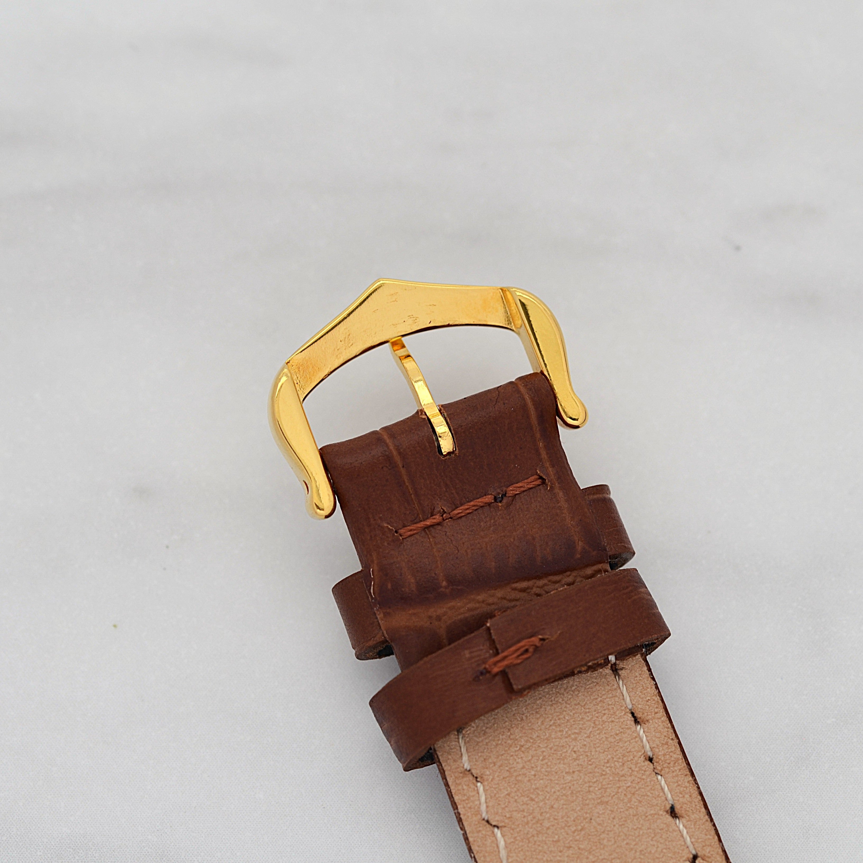 【Cartier】カルティエ マストタンクLM シャンパンローマQZ 純正尾錠付き カルティエコンプリートサービス済み