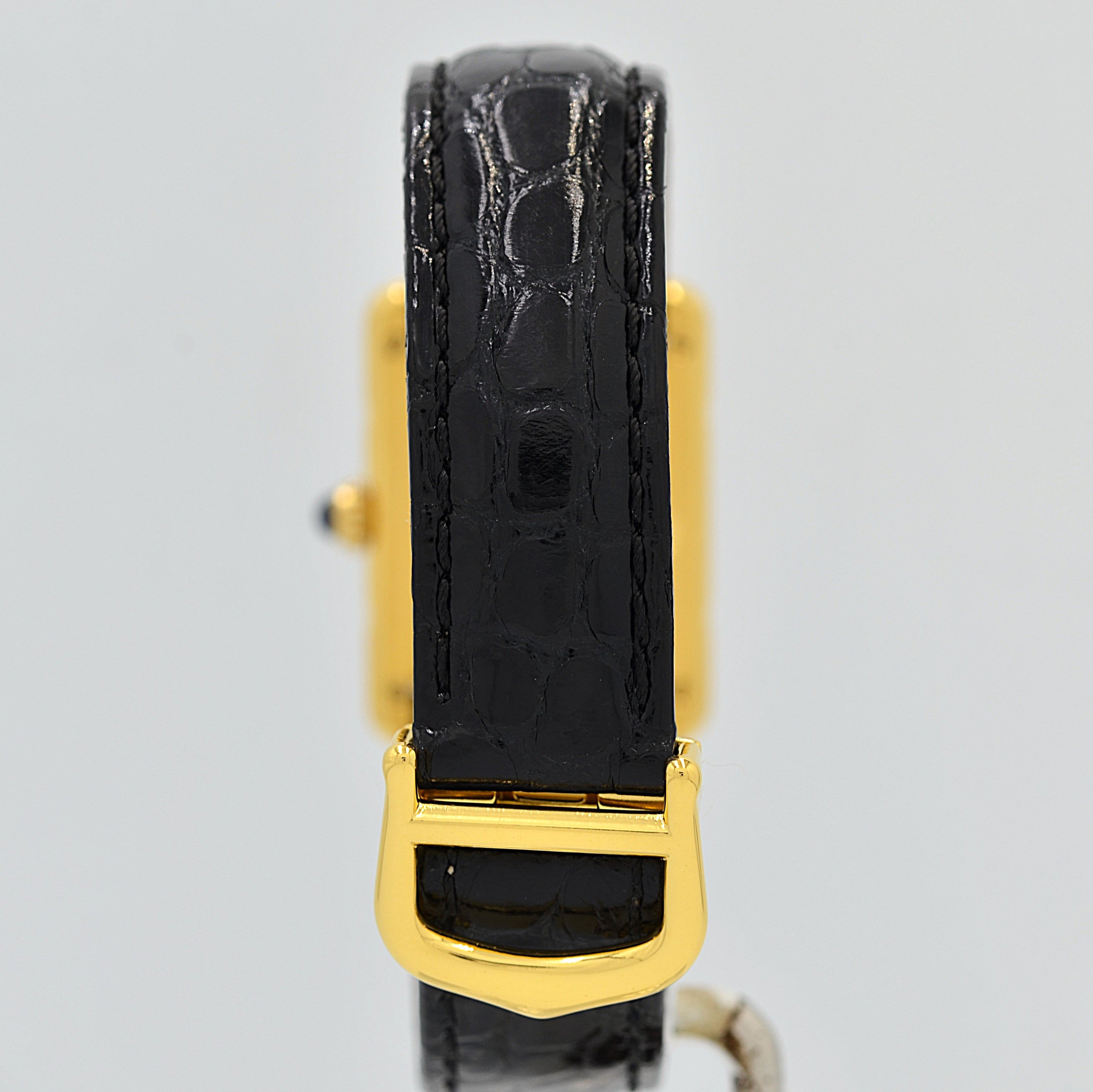 【Cartier】カルティエ マストタンクSM オパラン 純正Dバックル付き