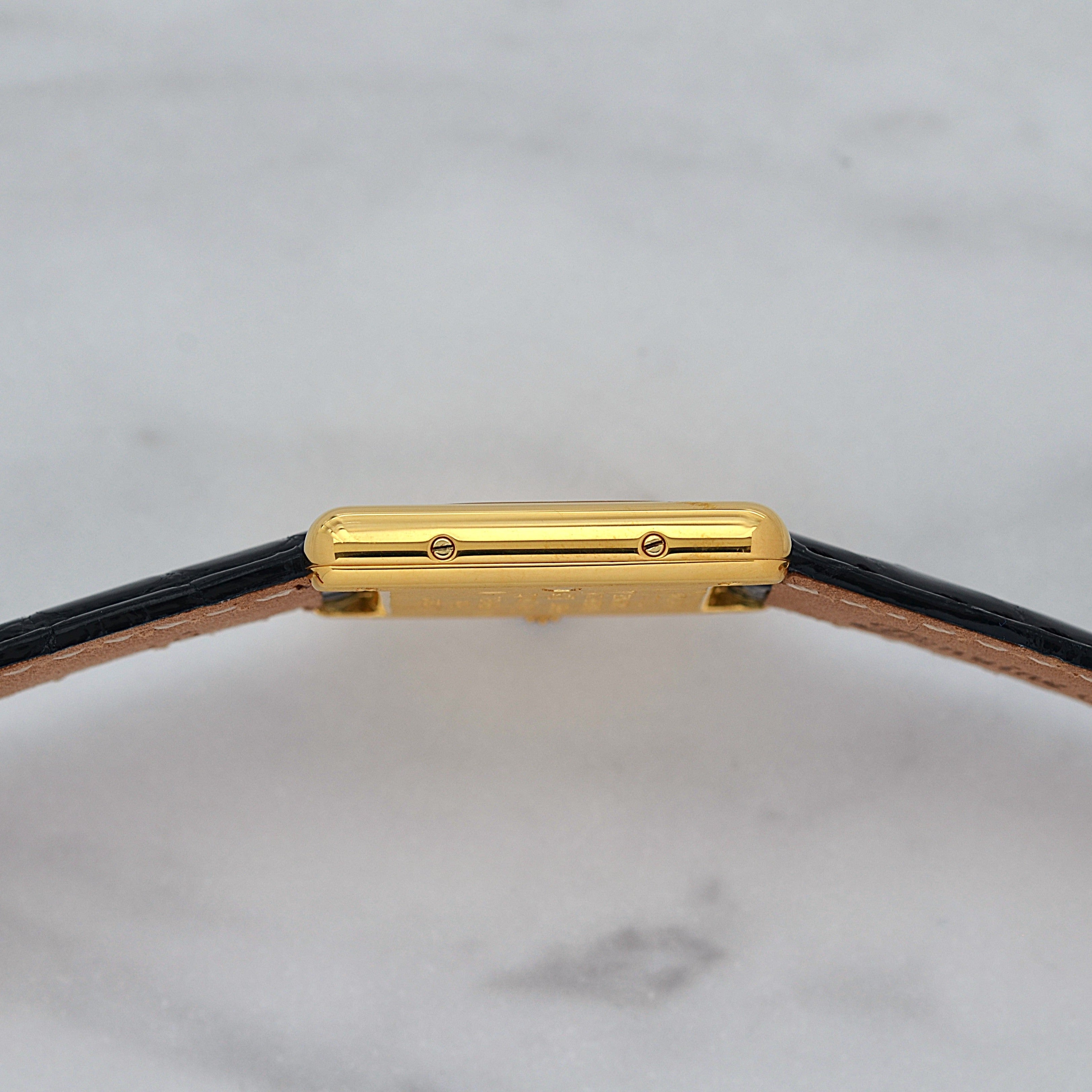 【Cartier】カルティエ マストタンクSM オパラン 純正Dバックル付き