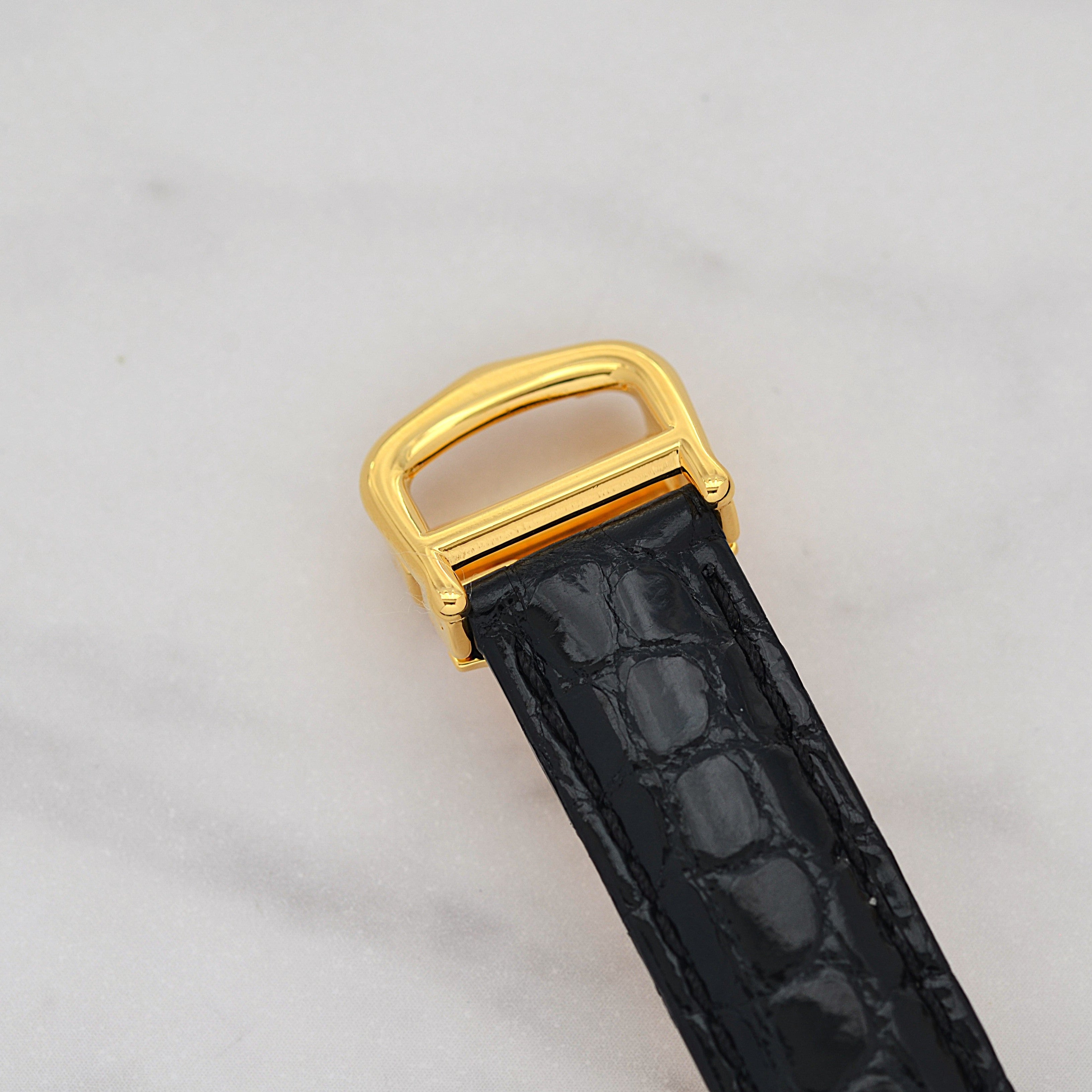 【Cartier】カルティエ マストタンクSM オパラン 純正Dバックル付き