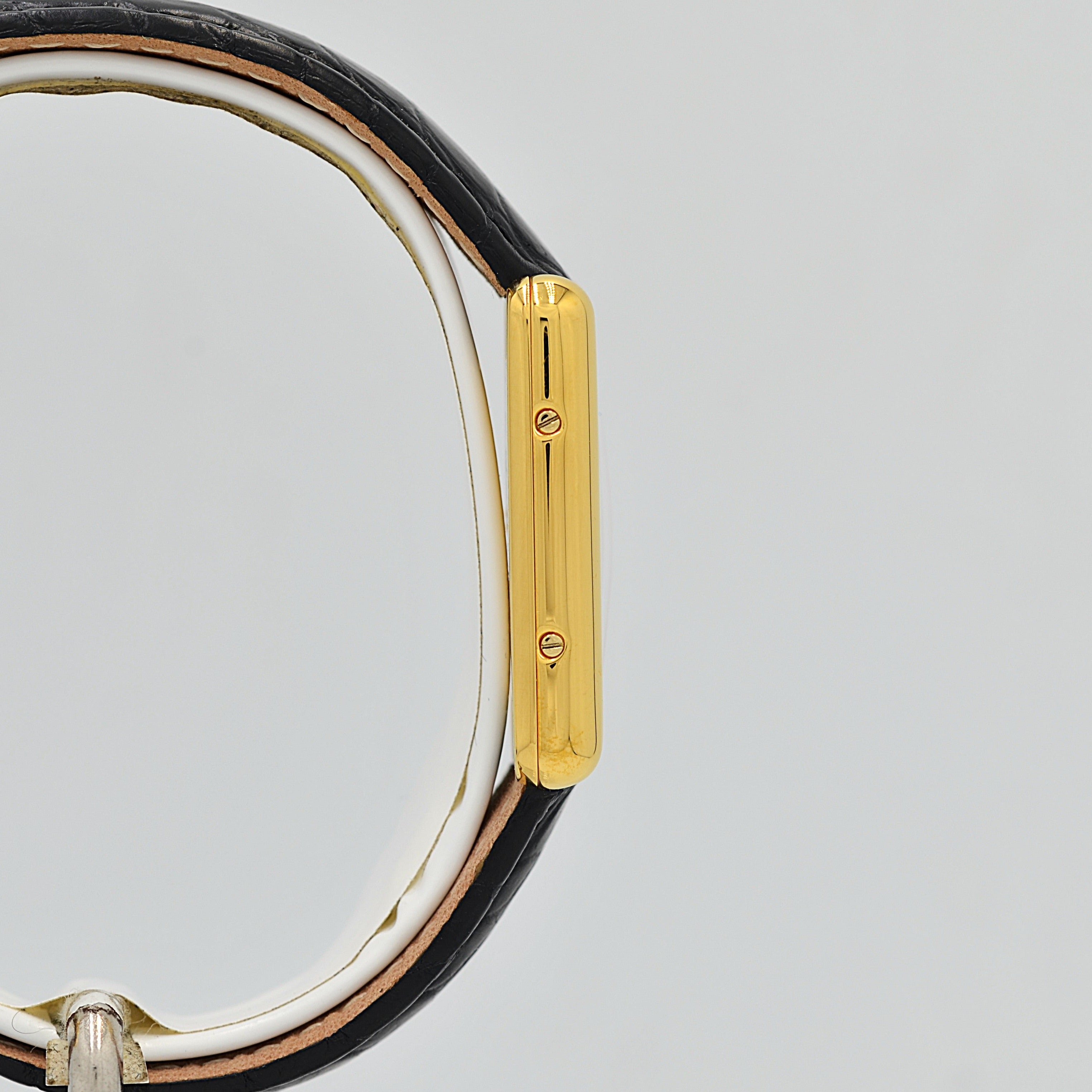 【Cartier】カルティエ マストタンクSM 飛びローマ 付属品完備