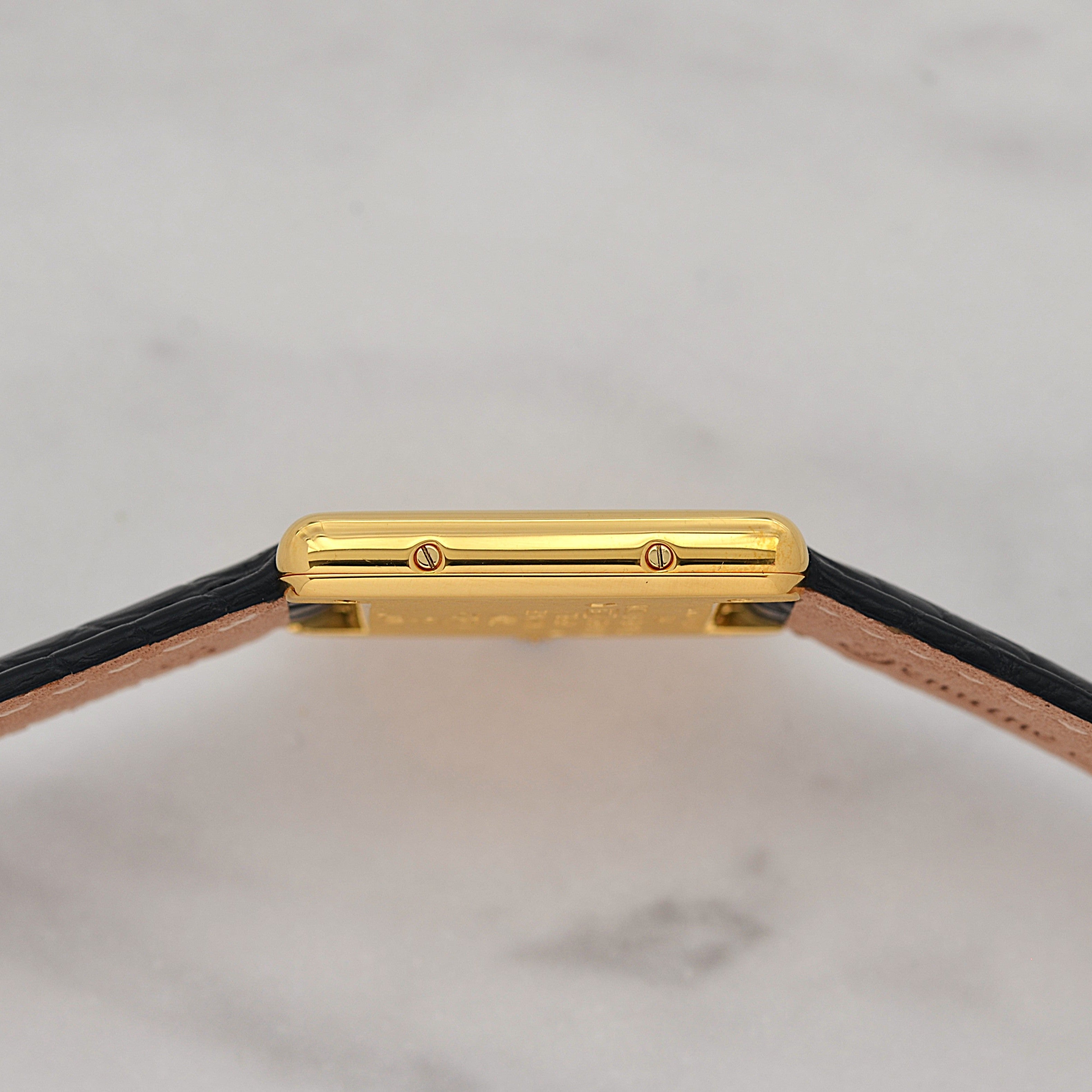 【Cartier】カルティエ マストタンクSM 飛びローマ 付属品完備