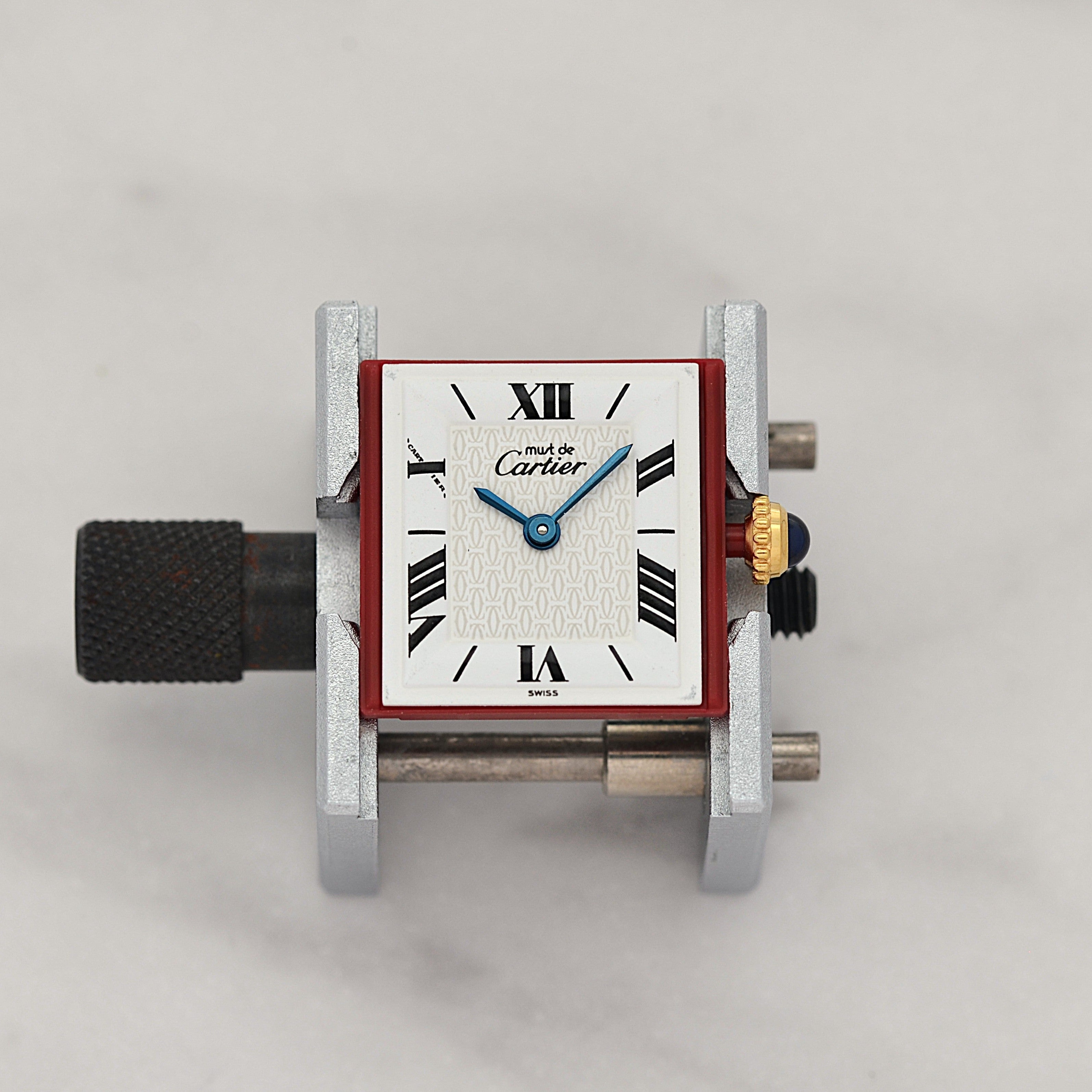 【Cartier】カルティエ マストタンクSM 飛びローマ 付属品完備