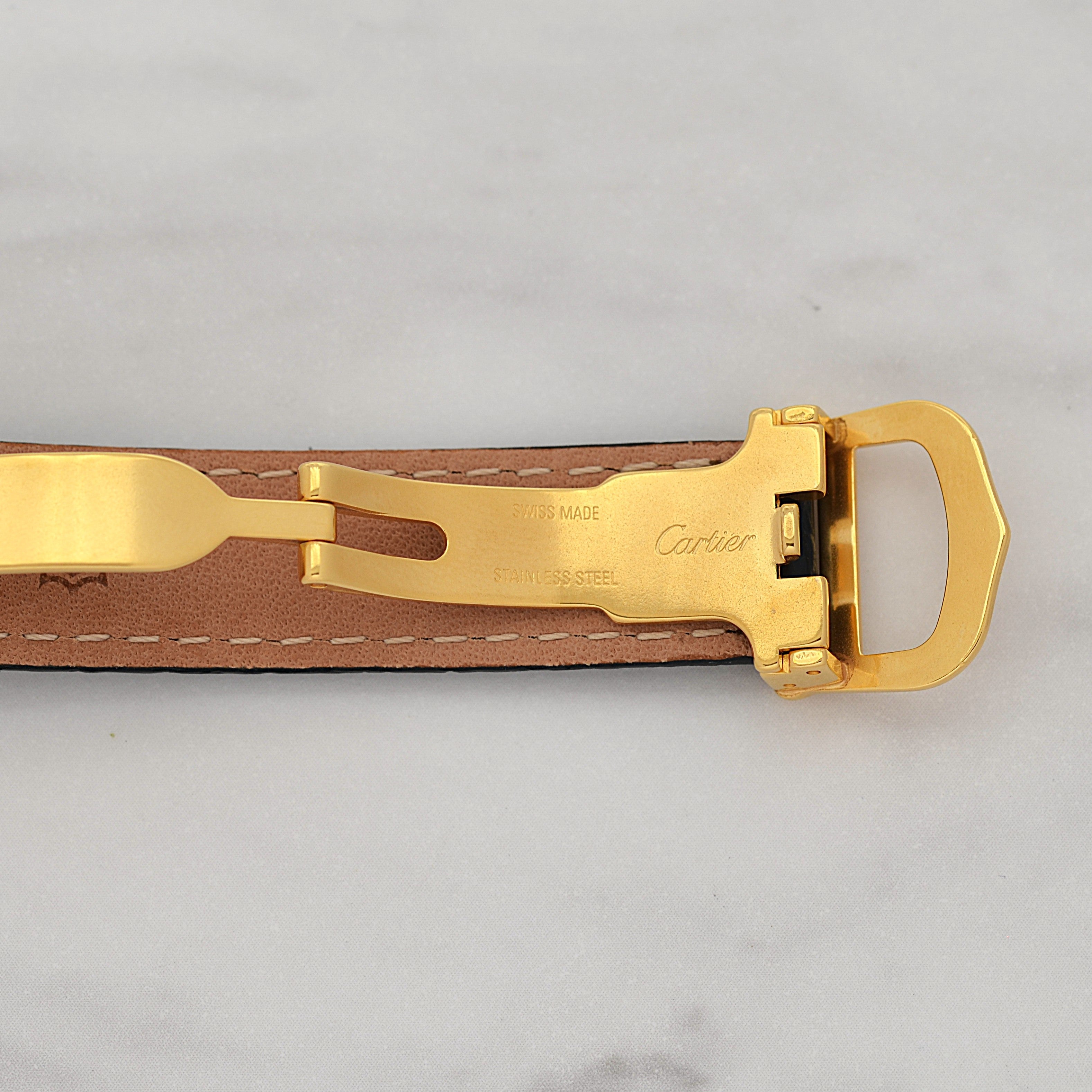 【Cartier】カルティエ マストタンクSM 飛びローマ 付属品完備