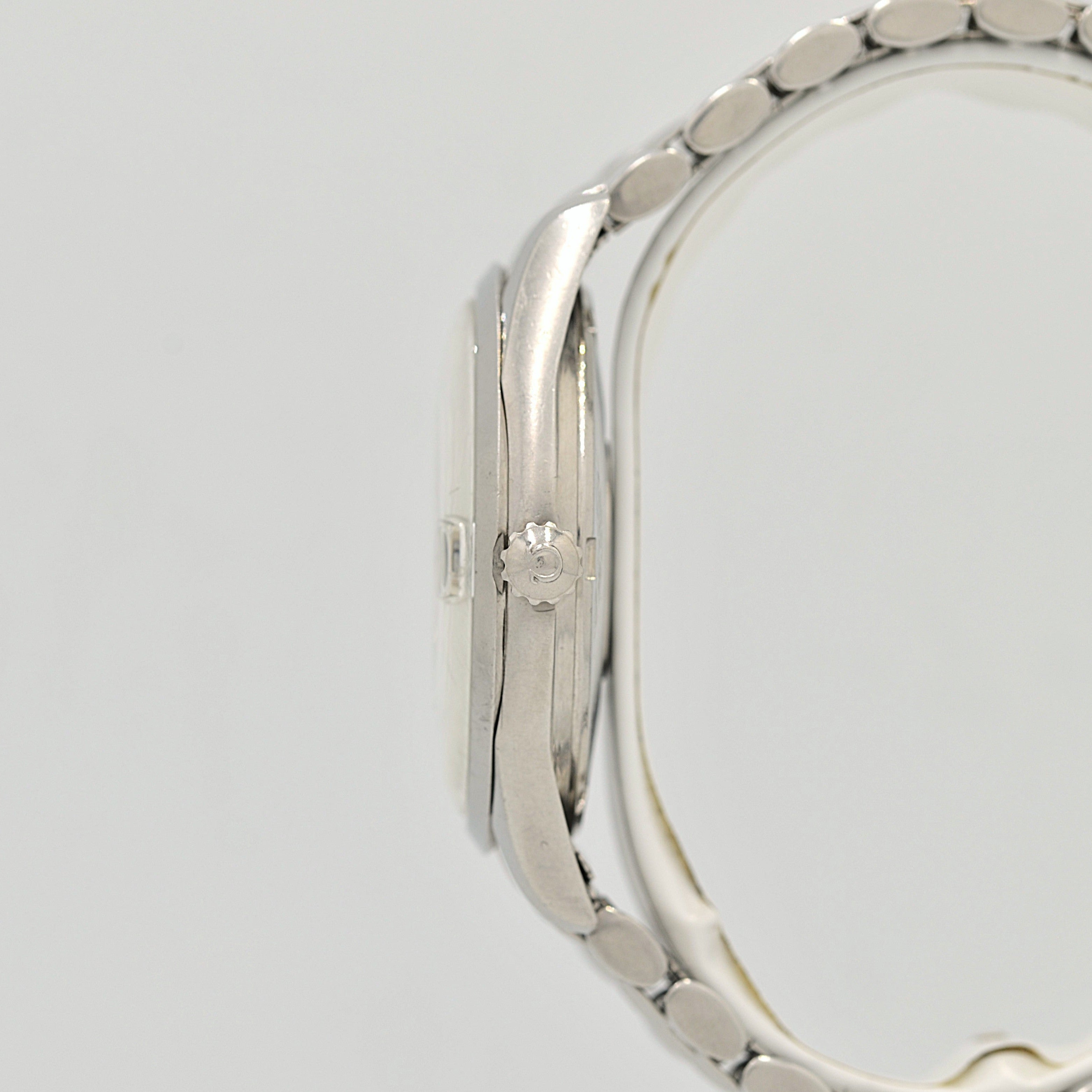 [OMEGA] Omega Seamaster Date Stainless Steel Crossline Cal. 565