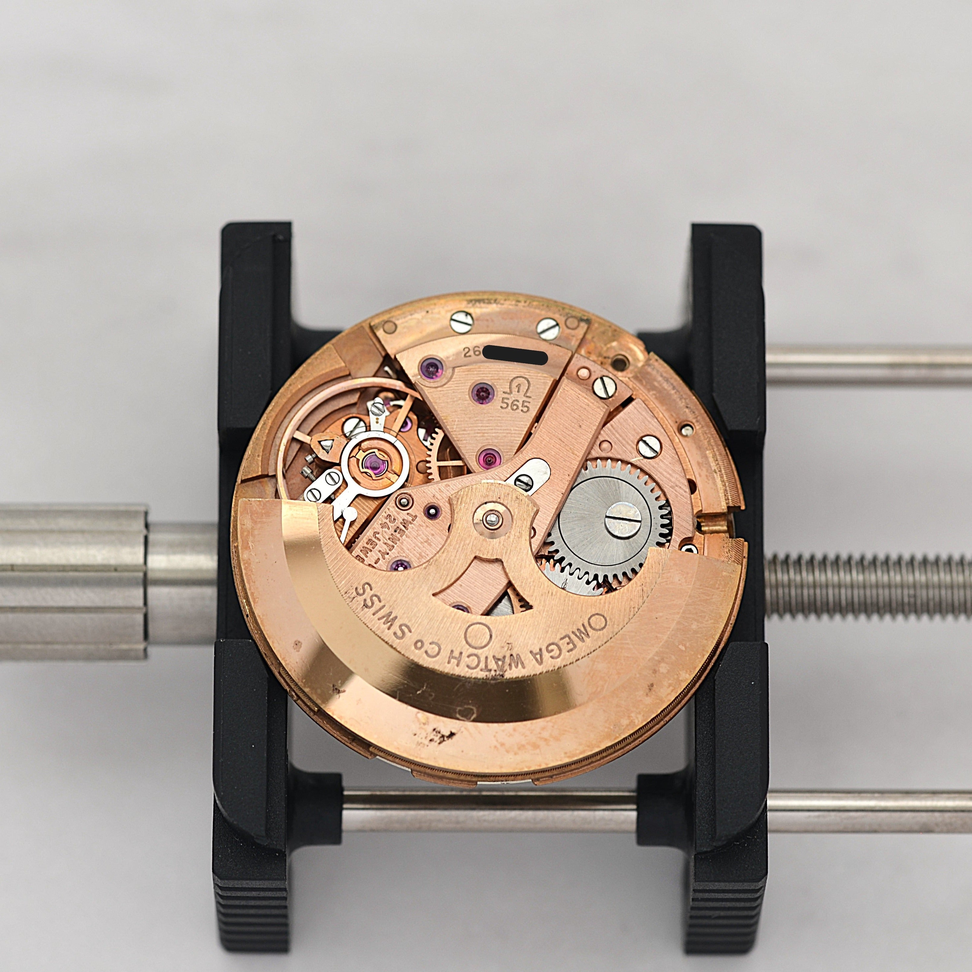 [OMEGA] Omega Seamaster Date Stainless Steel Crossline Cal. 565