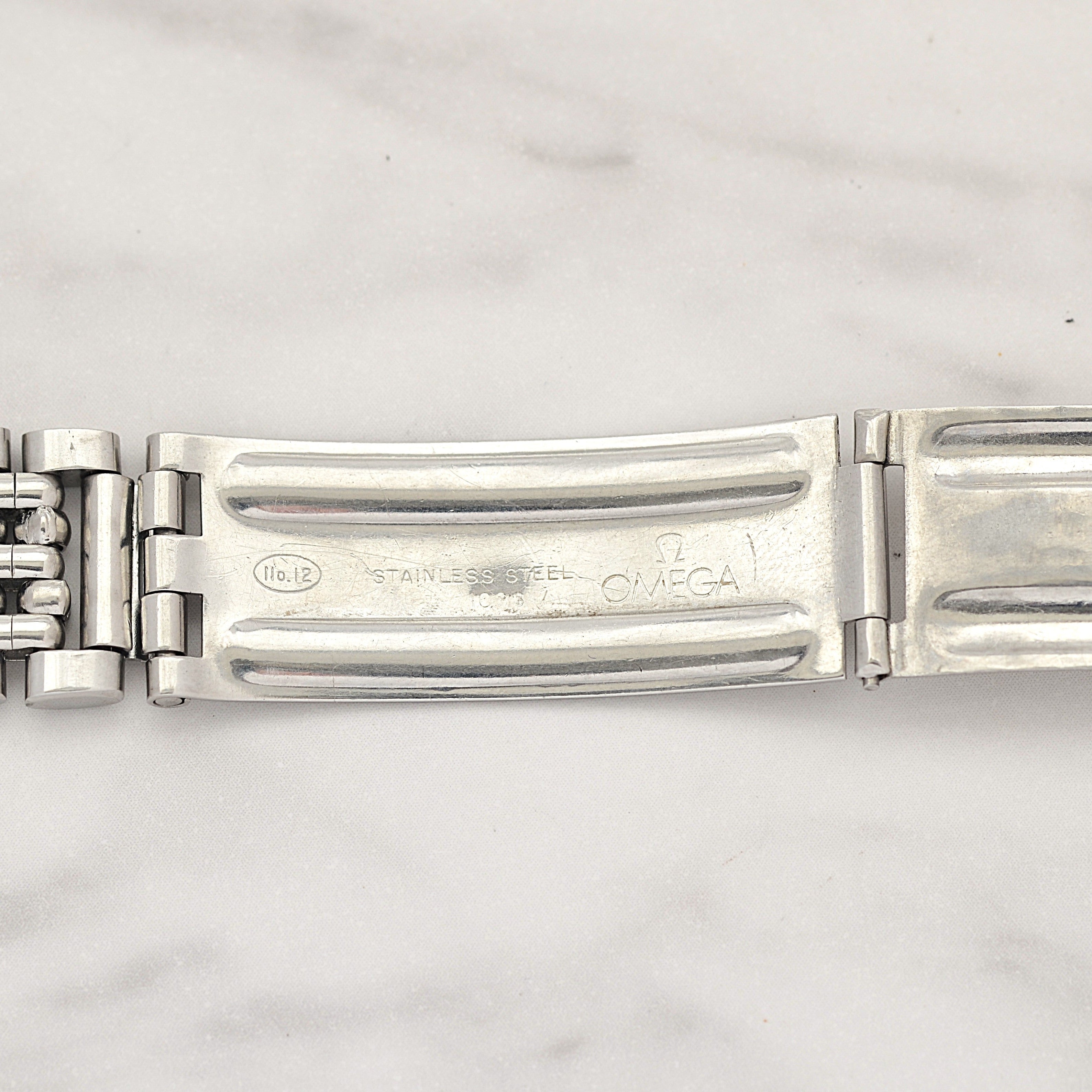 [OMEGA] Omega Seamaster Date Stainless Steel Crossline Cal. 565