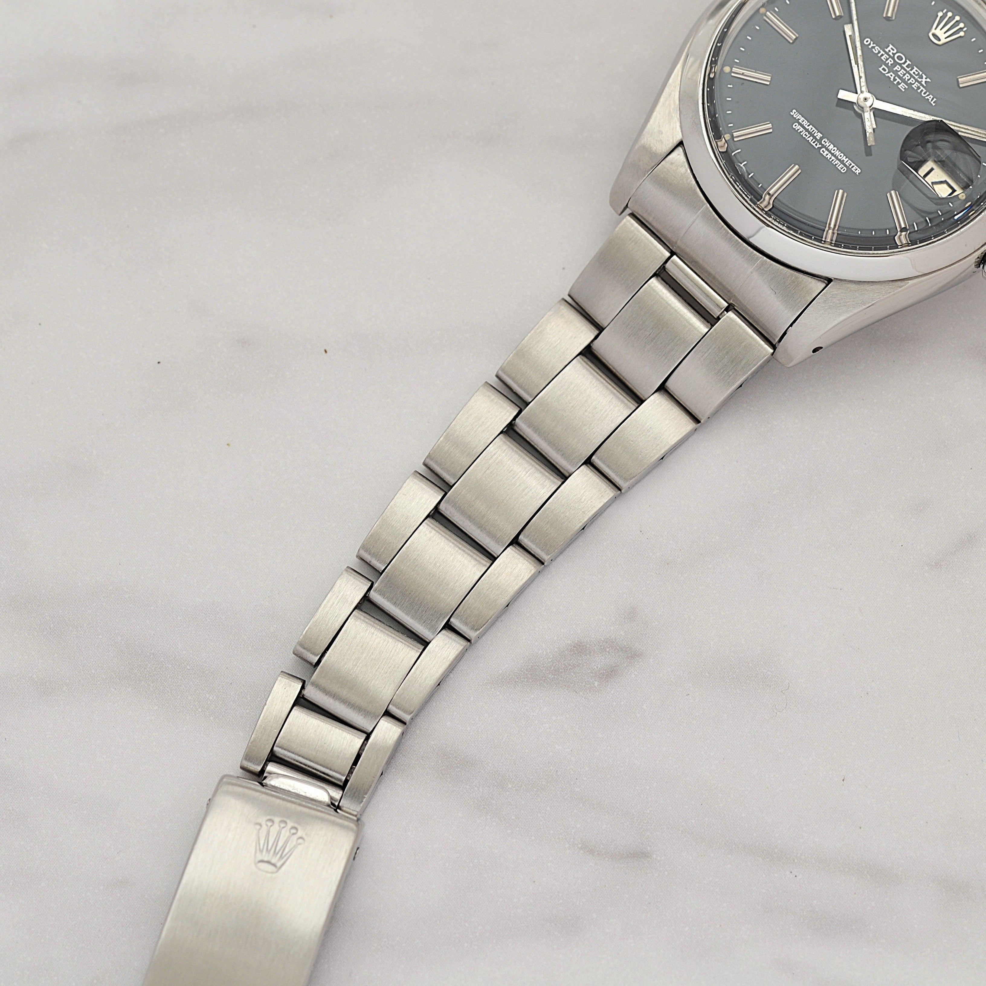 【ROLEX 】ロレックス パーペチュアルデイト Ref.1500 Black 1977年製