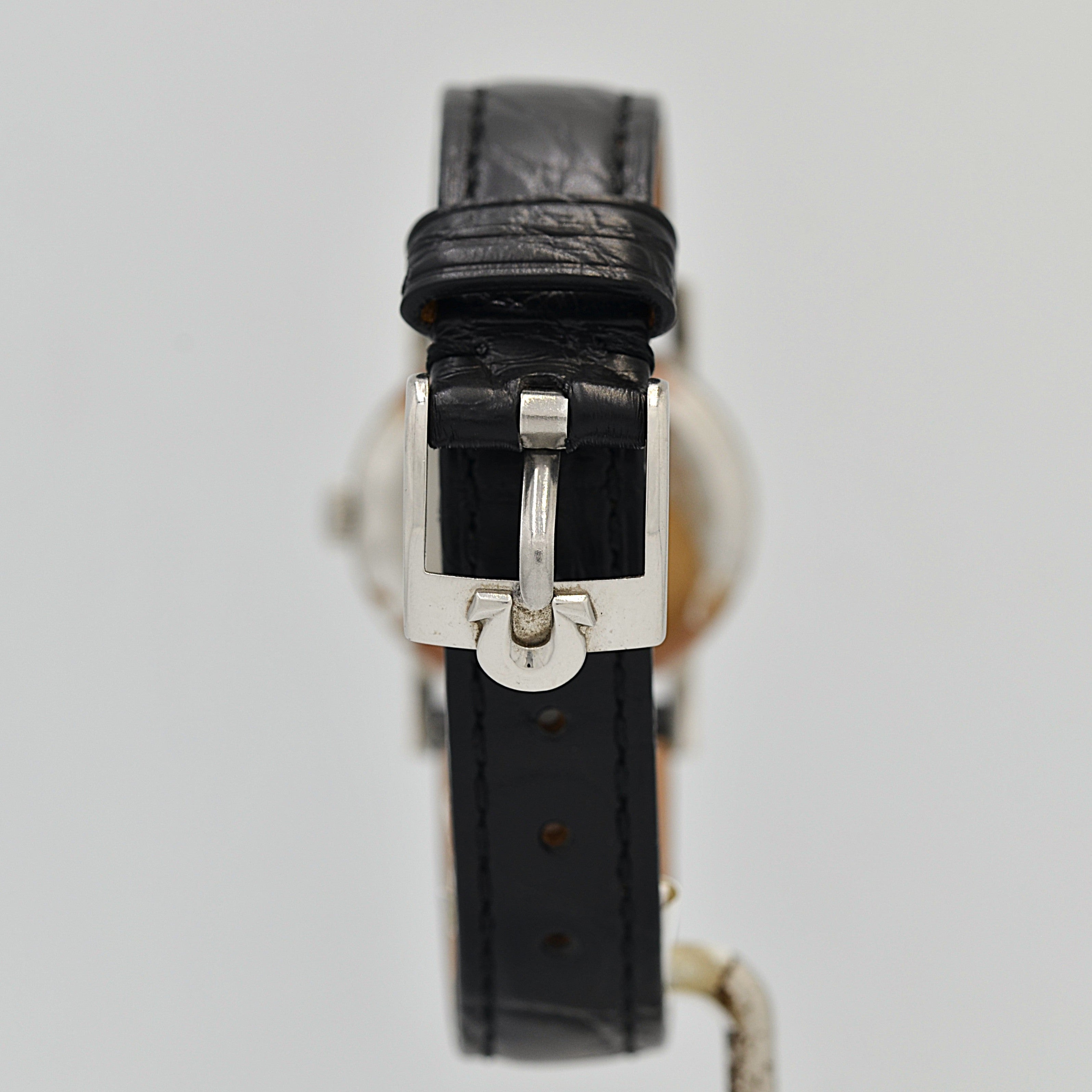 [Omega] 歐米茄碟飛系列不鏽鋼橢圓形銀色腕錶，全新庫存，所有配件齊全