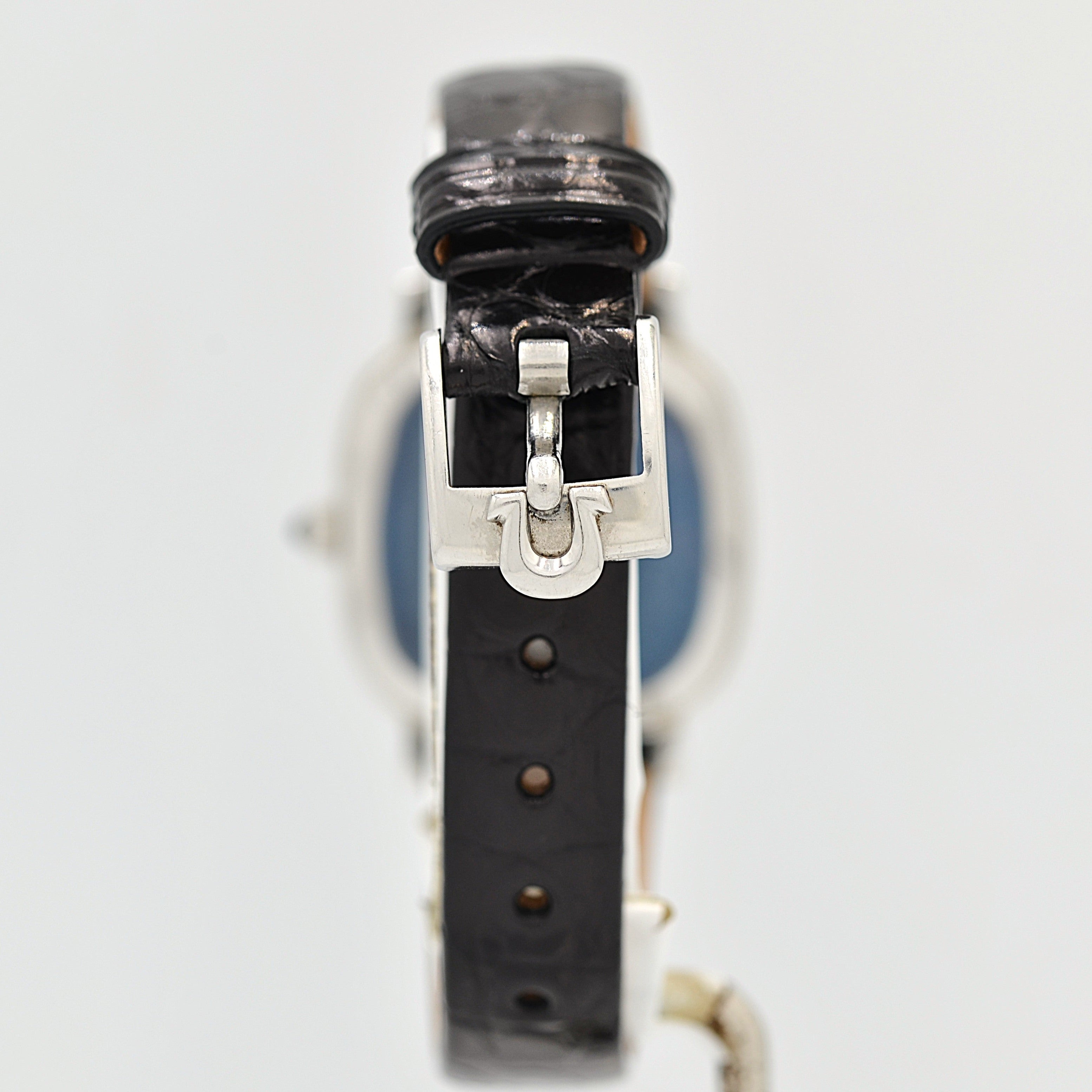 [OMEGA] Omega De Ville WGP Square Silver Deadstock with Genuine Buckle