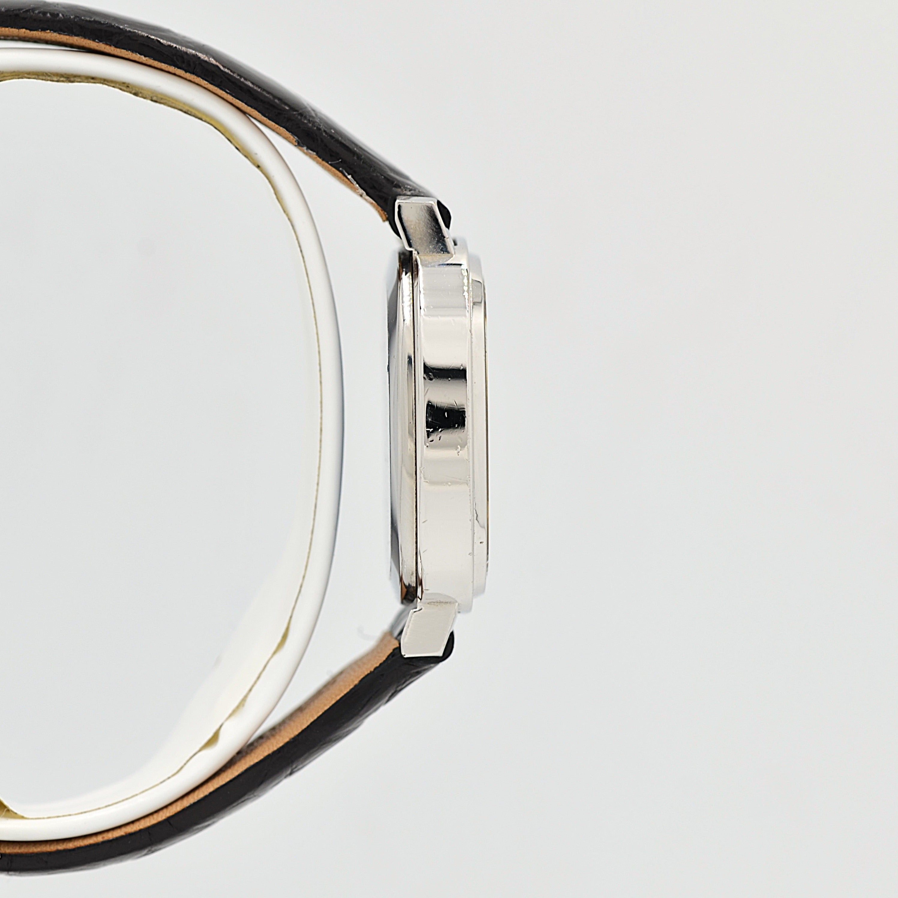 [OMEGA] Omega De Ville WGP Square Silver Deadstock with Genuine Buckle