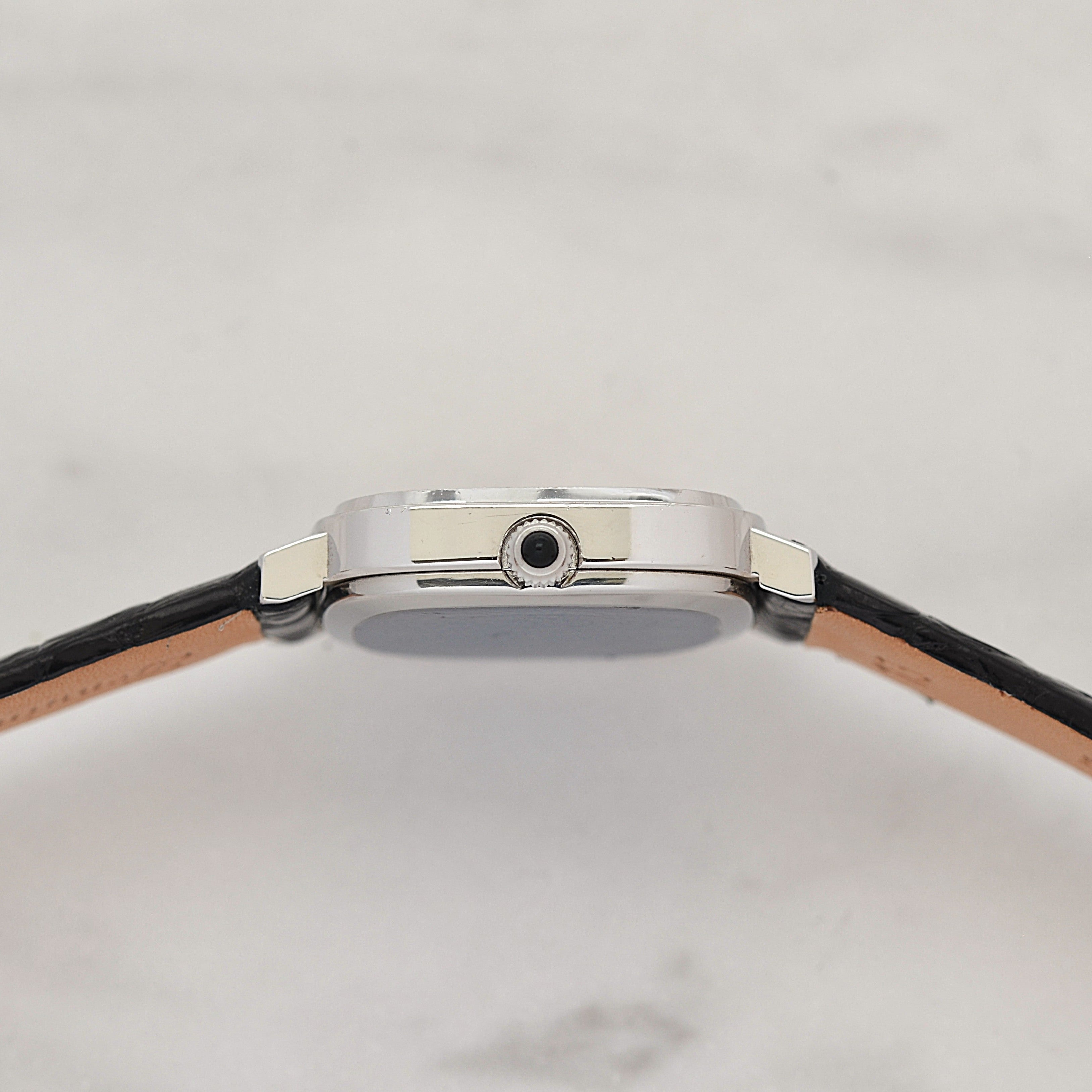 [OMEGA] Omega De Ville WGP Square Silver Deadstock with Genuine Buckle