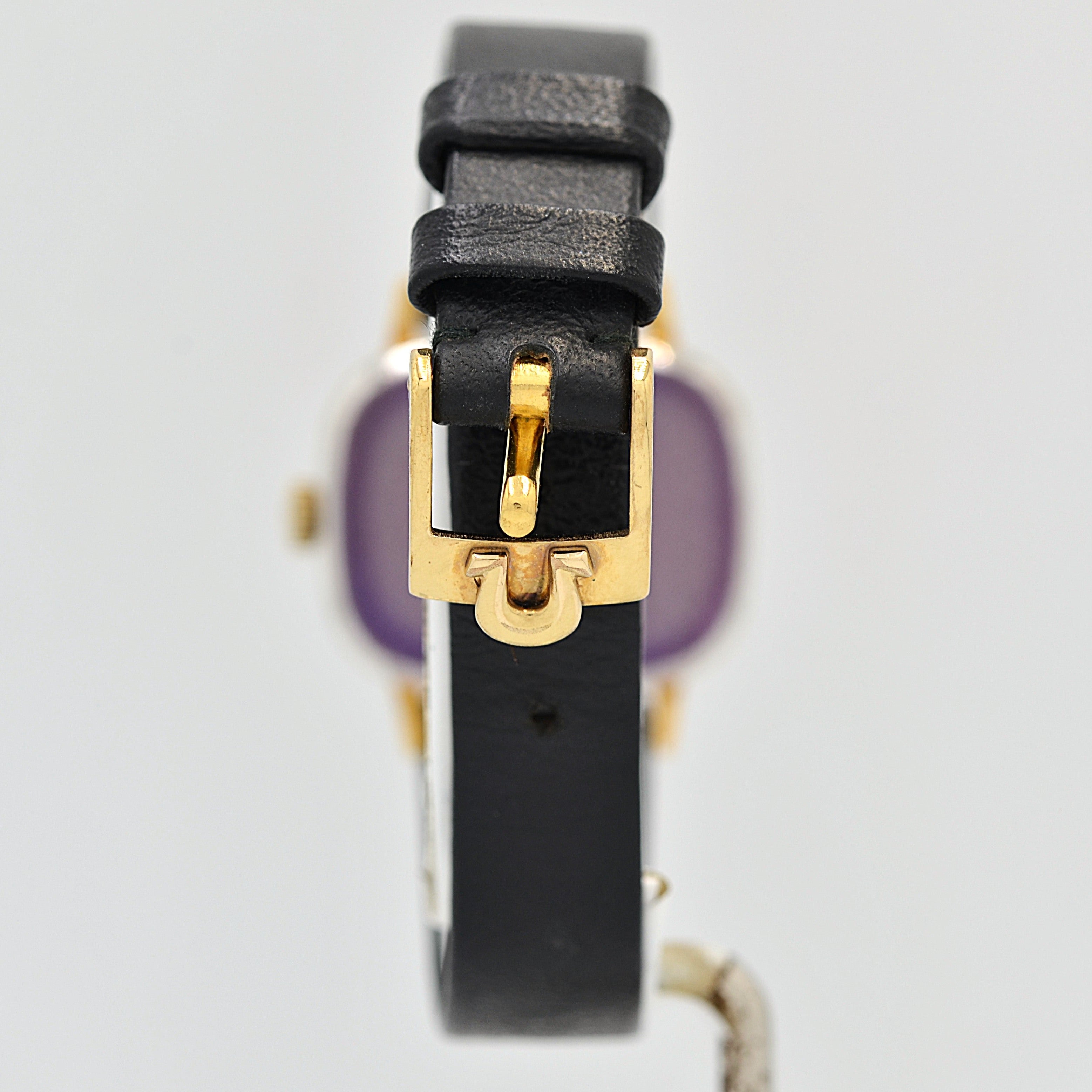 【OMEGA】オメガ デヴィル GP テレビスクリーンケース Gold デッドストック 純正尾錠付き