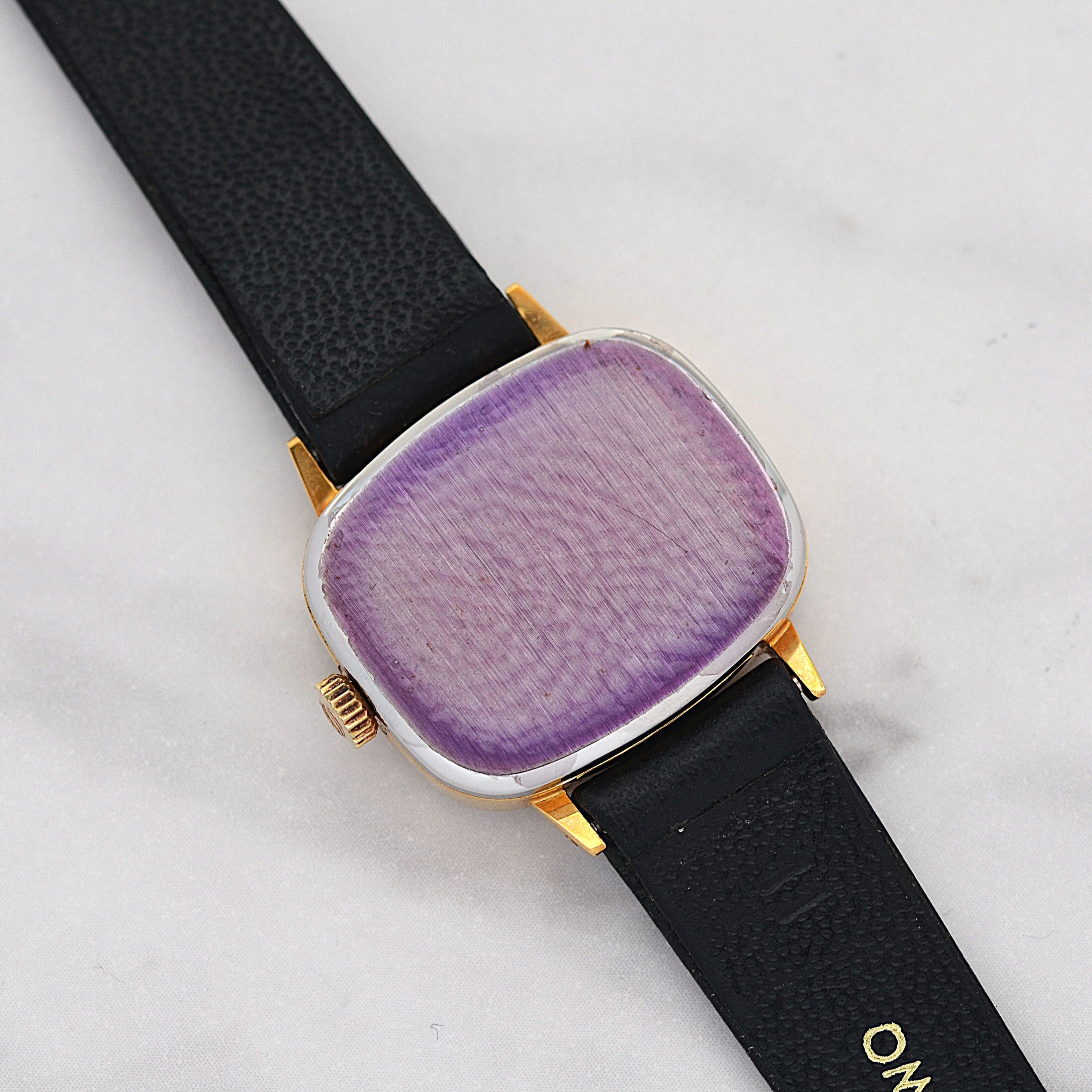 【OMEGA】オメガ デヴィル GP テレビスクリーンケース Gold デッドストック 純正尾錠付き