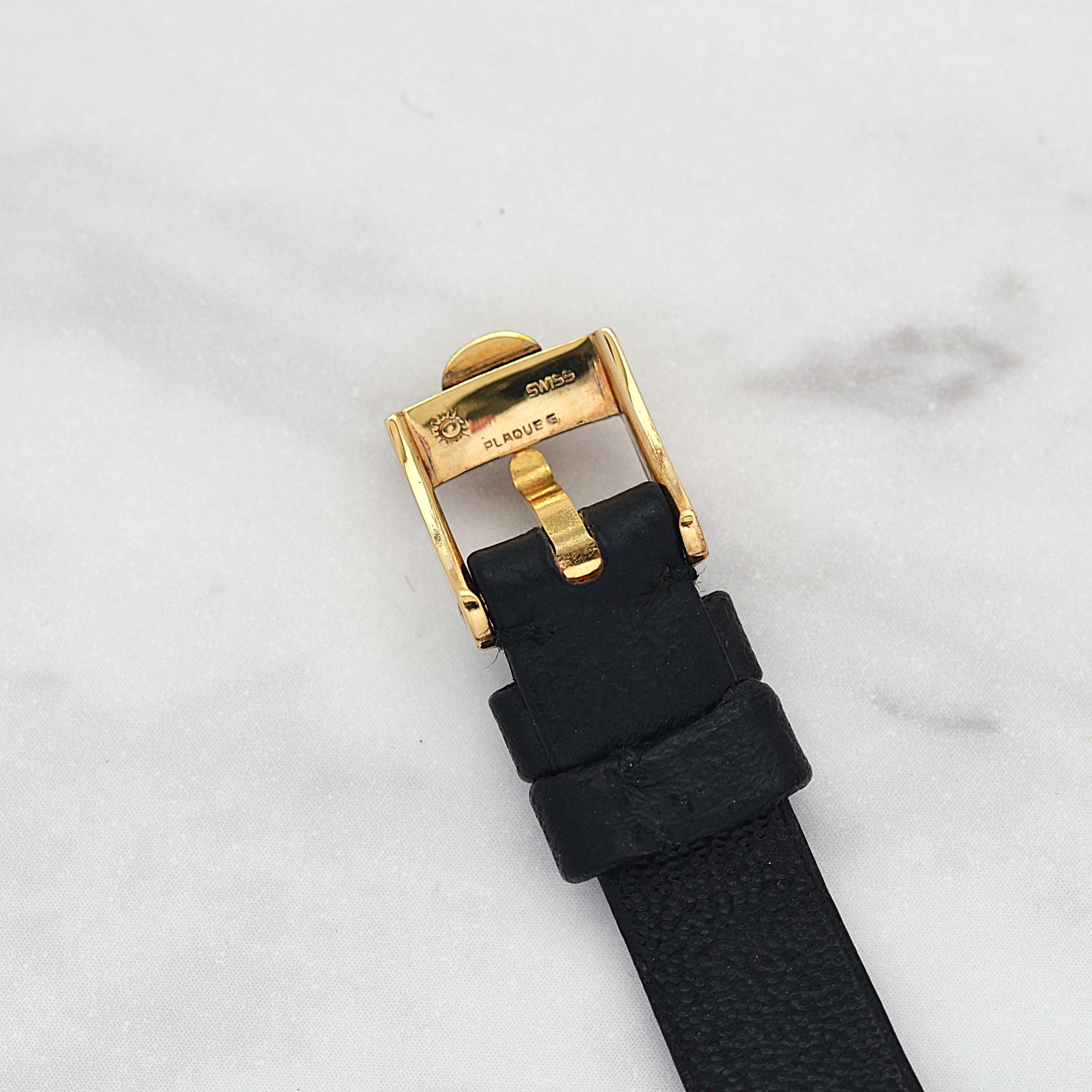 【OMEGA】オメガ デヴィル GP テレビスクリーンケース Gold デッドストック 純正尾錠付き