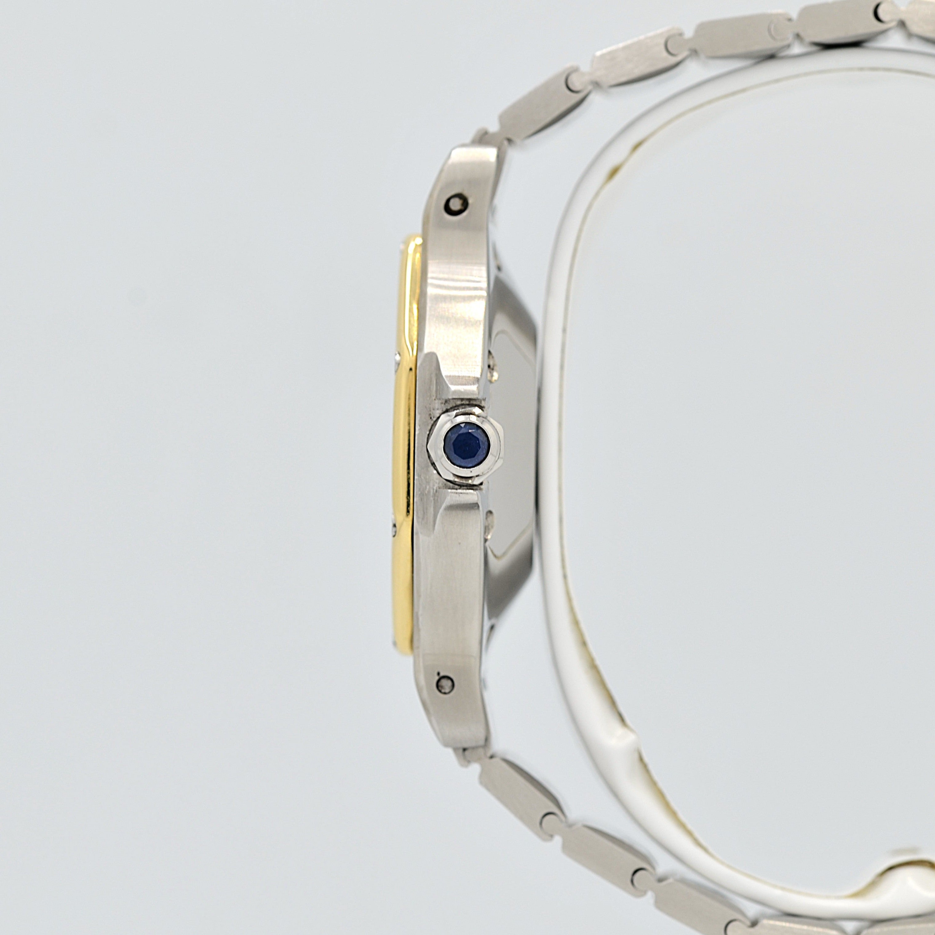 [Cartier] Cartier Santos Octagon LM 18KYG x SS