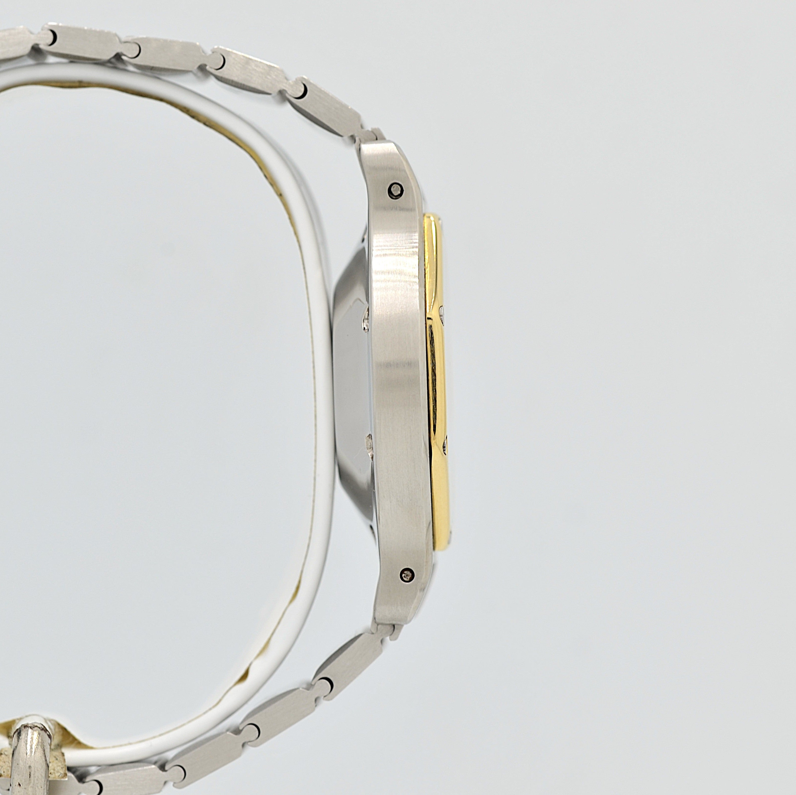 [Cartier] Cartier Santos Octagon LM 18KYG x SS