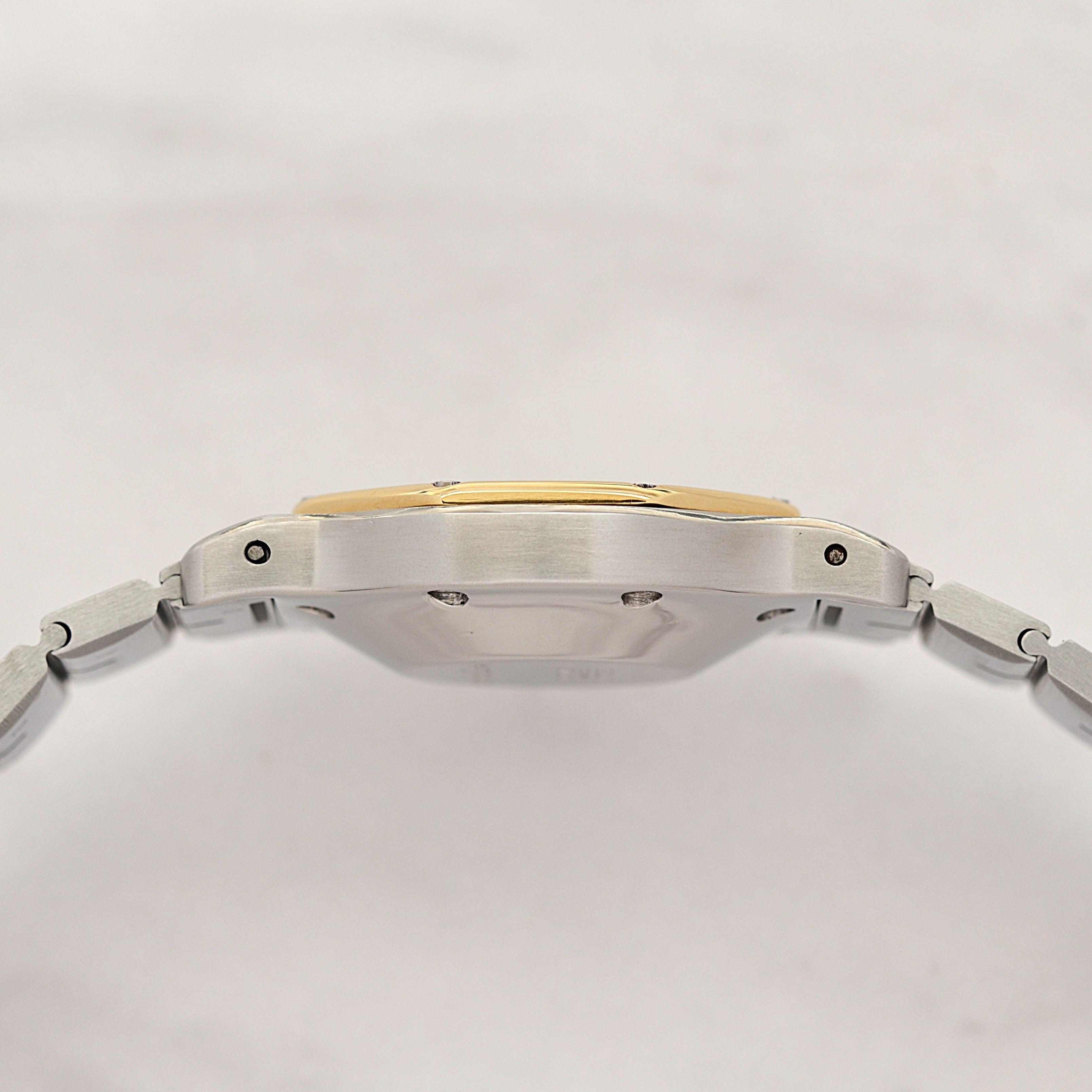 [Cartier] Cartier Santos Octagon LM 18KYG x SS