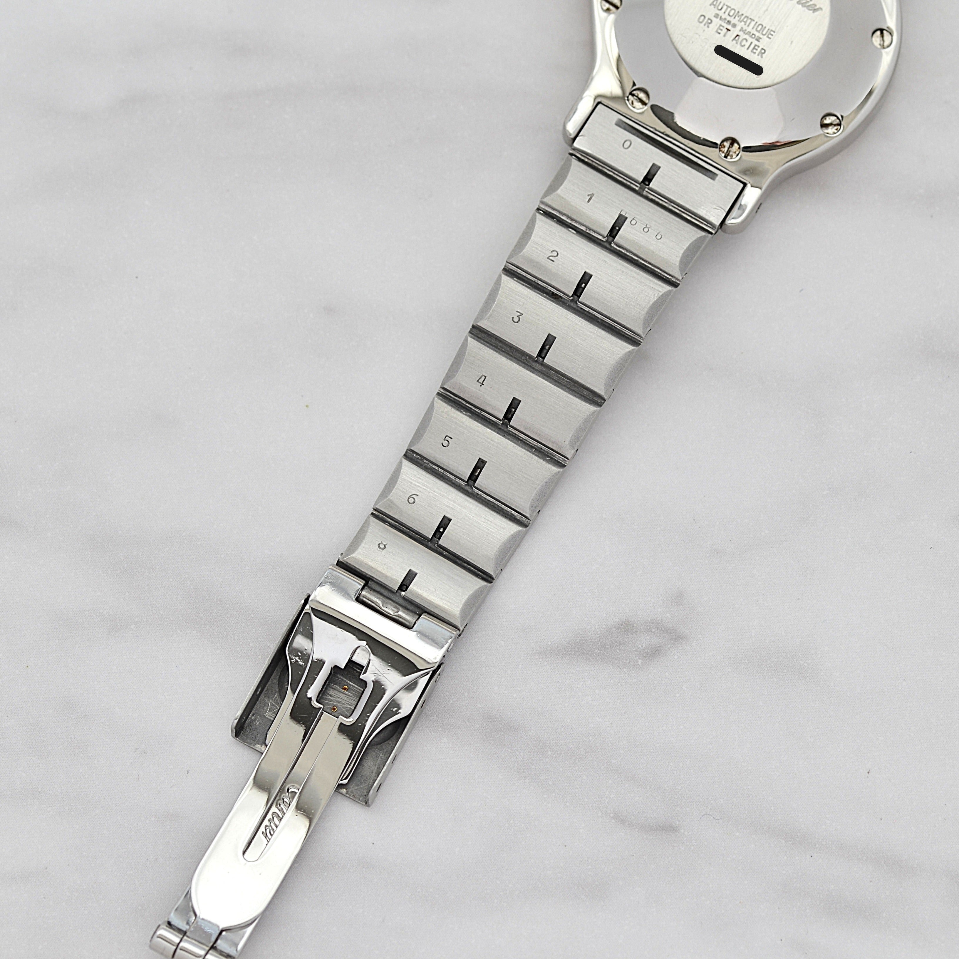 [Cartier] Cartier Santos Octagon LM 18KYG x SS