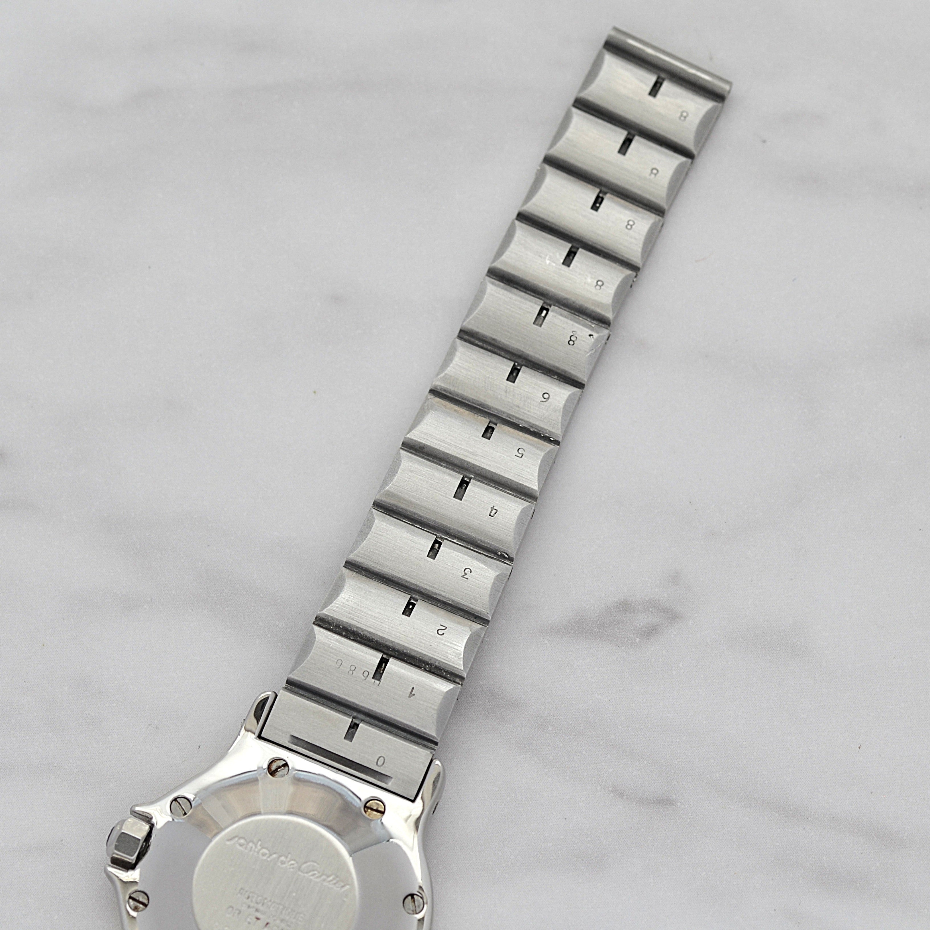 [Cartier] Cartier Santos Octagon LM 18KYG x SS