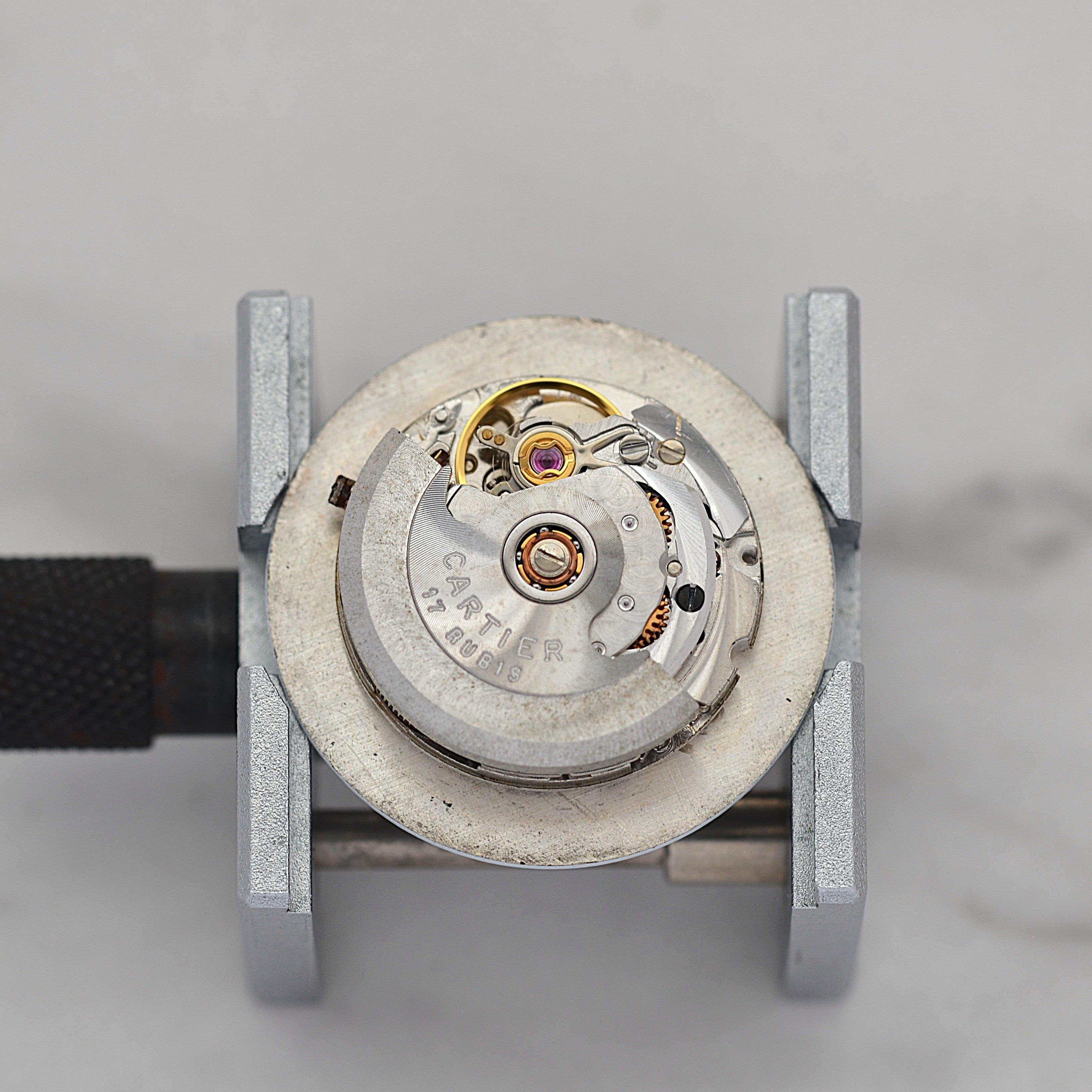 [Cartier] Cartier Santos Octagon LM 18KYG x SS