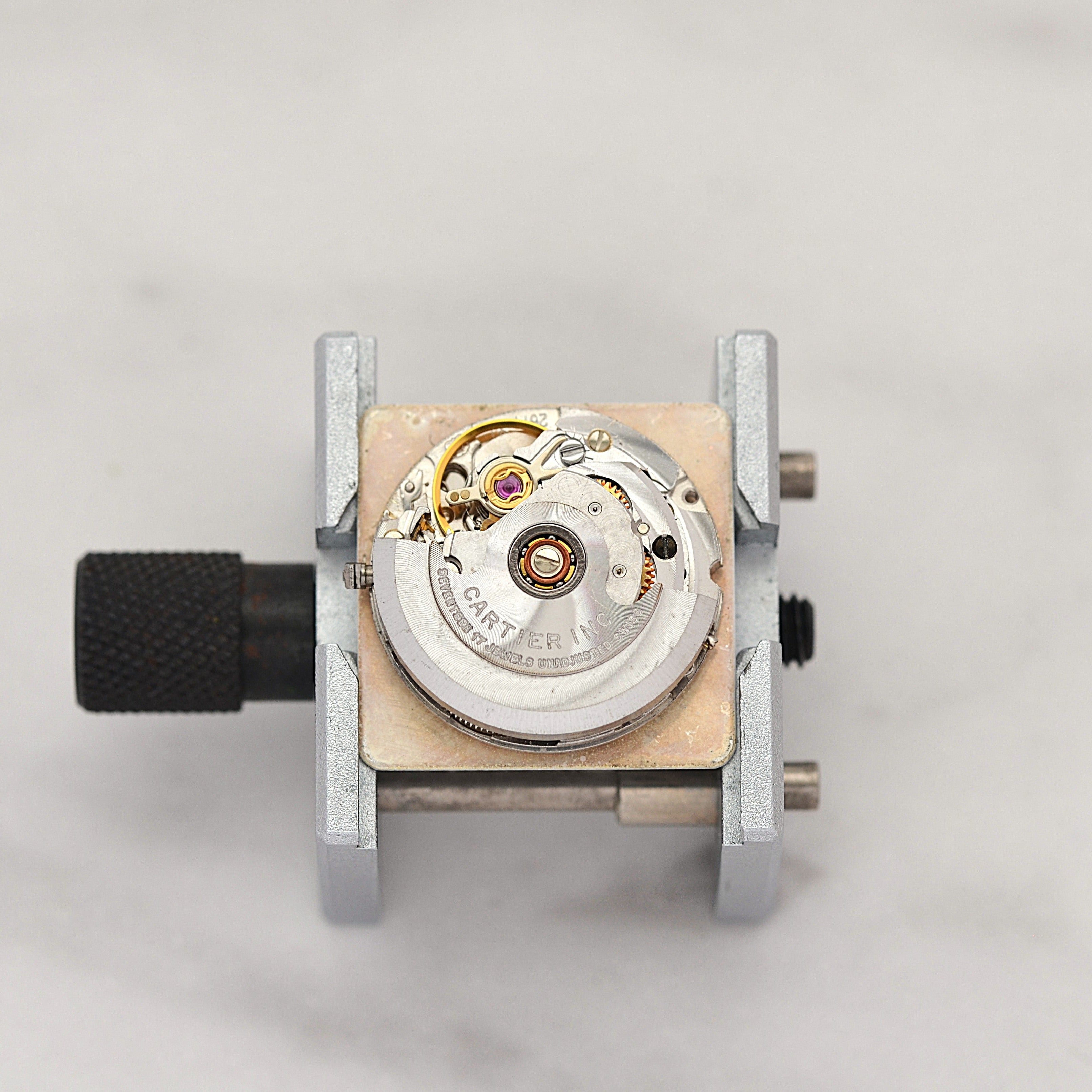 【Cartier】カルティエ サントスカレLM 18KYG×SS 初期型ブレスレット