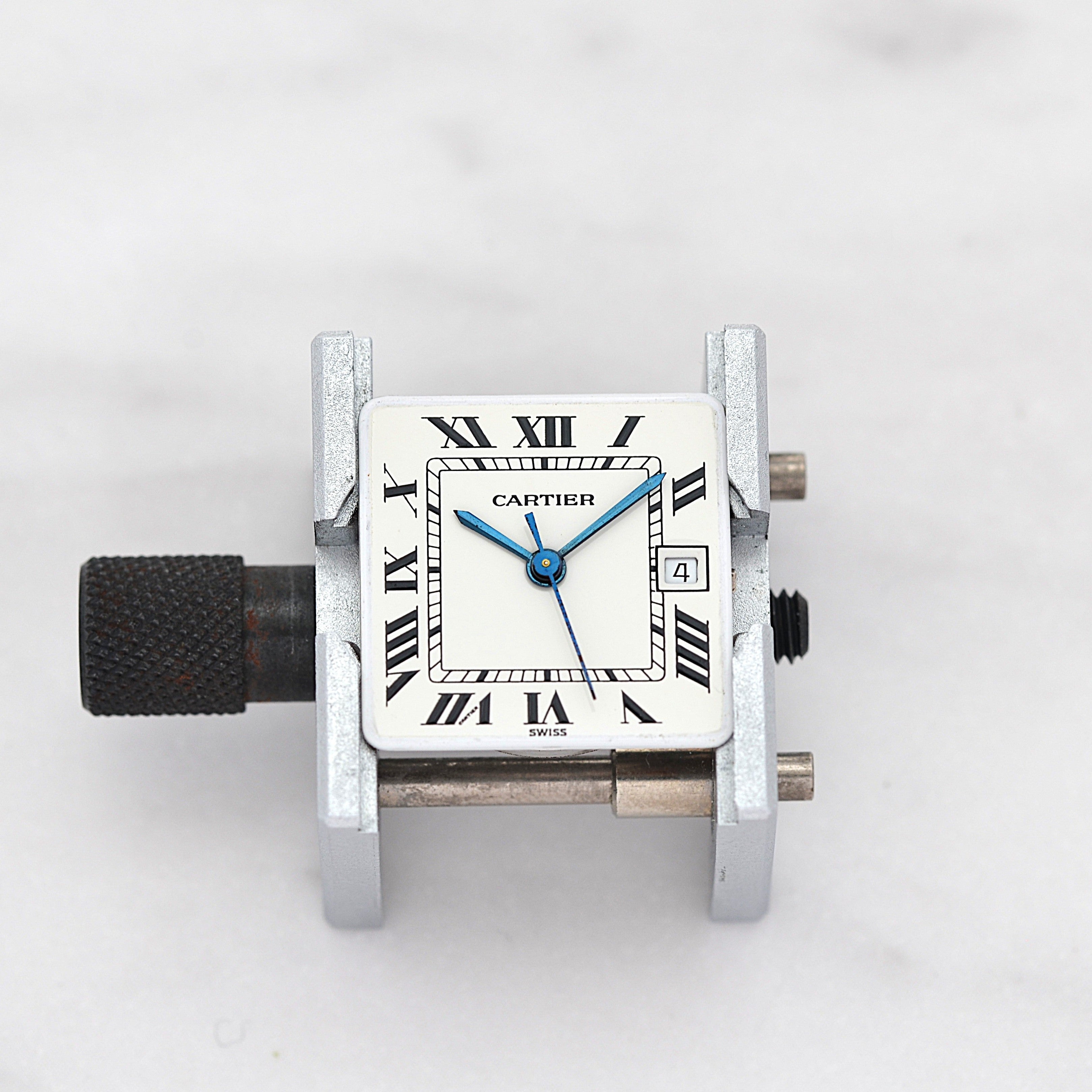 [Cartier] Cartier Santos Carree LM 18KYG x SS Single Buckle