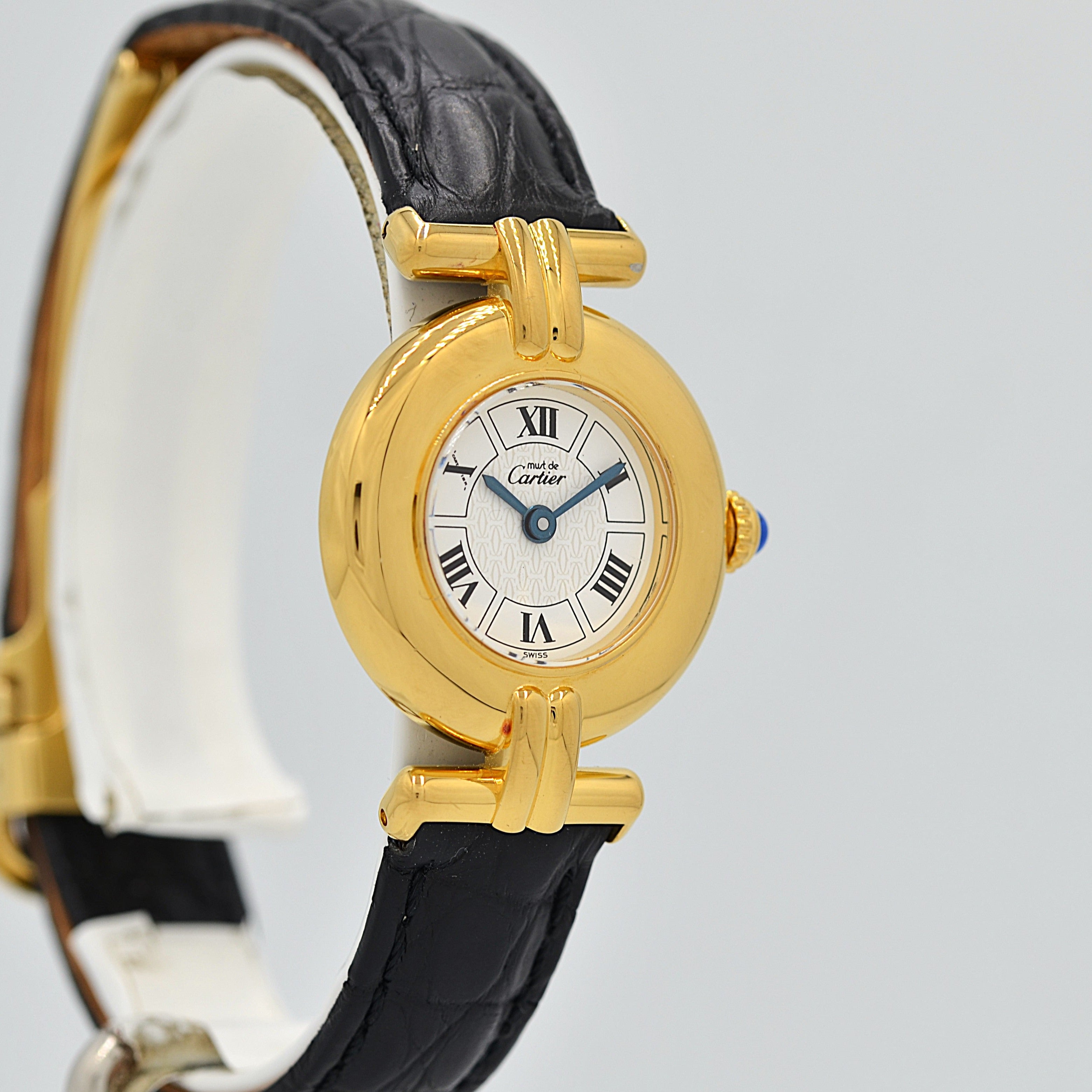 [Cartier] Cartier Must Colisee GP Flying Roman numerals with genuine D-buckle