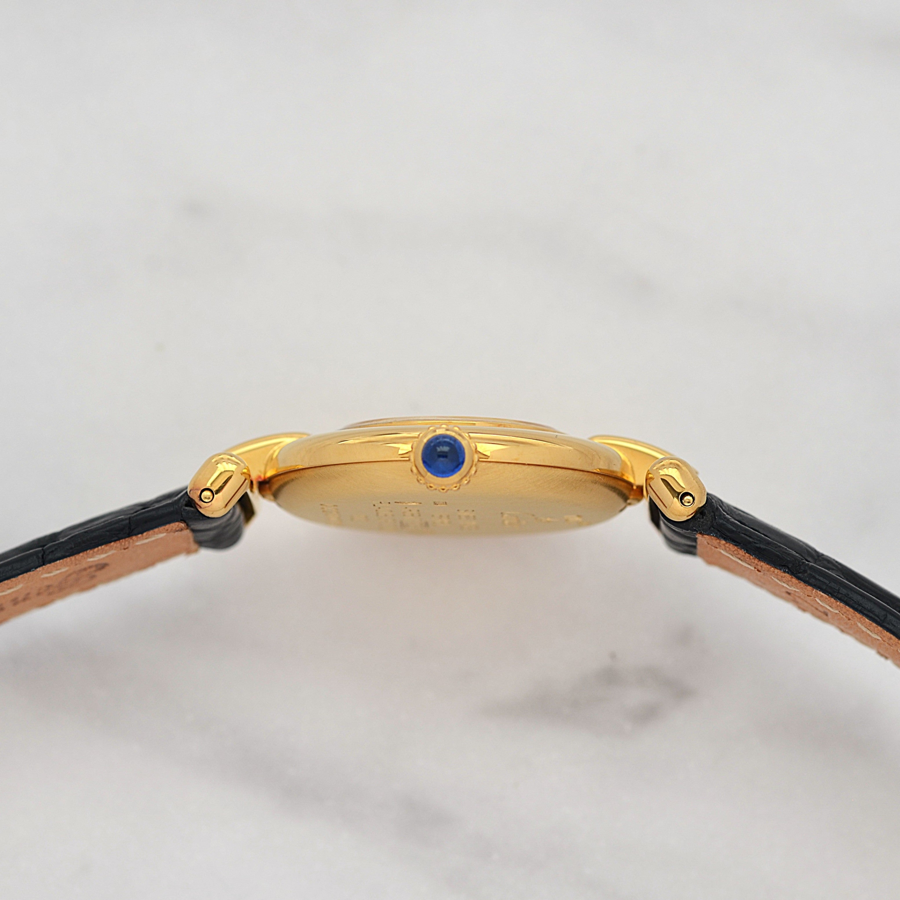 [Cartier] Cartier Must Colisee GP Flying Roman numerals with genuine D-buckle