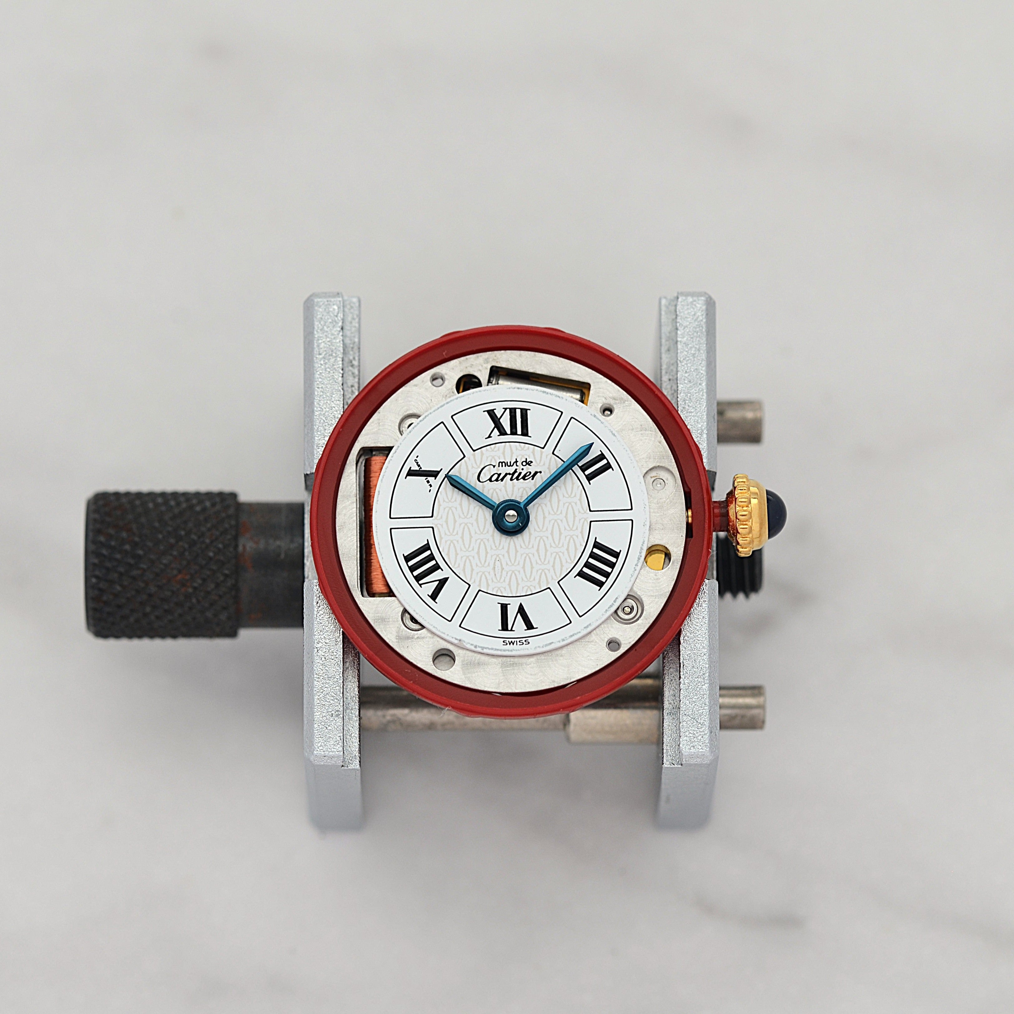 [Cartier] Cartier Must Colisee GP Flying Roman numerals with genuine D-buckle