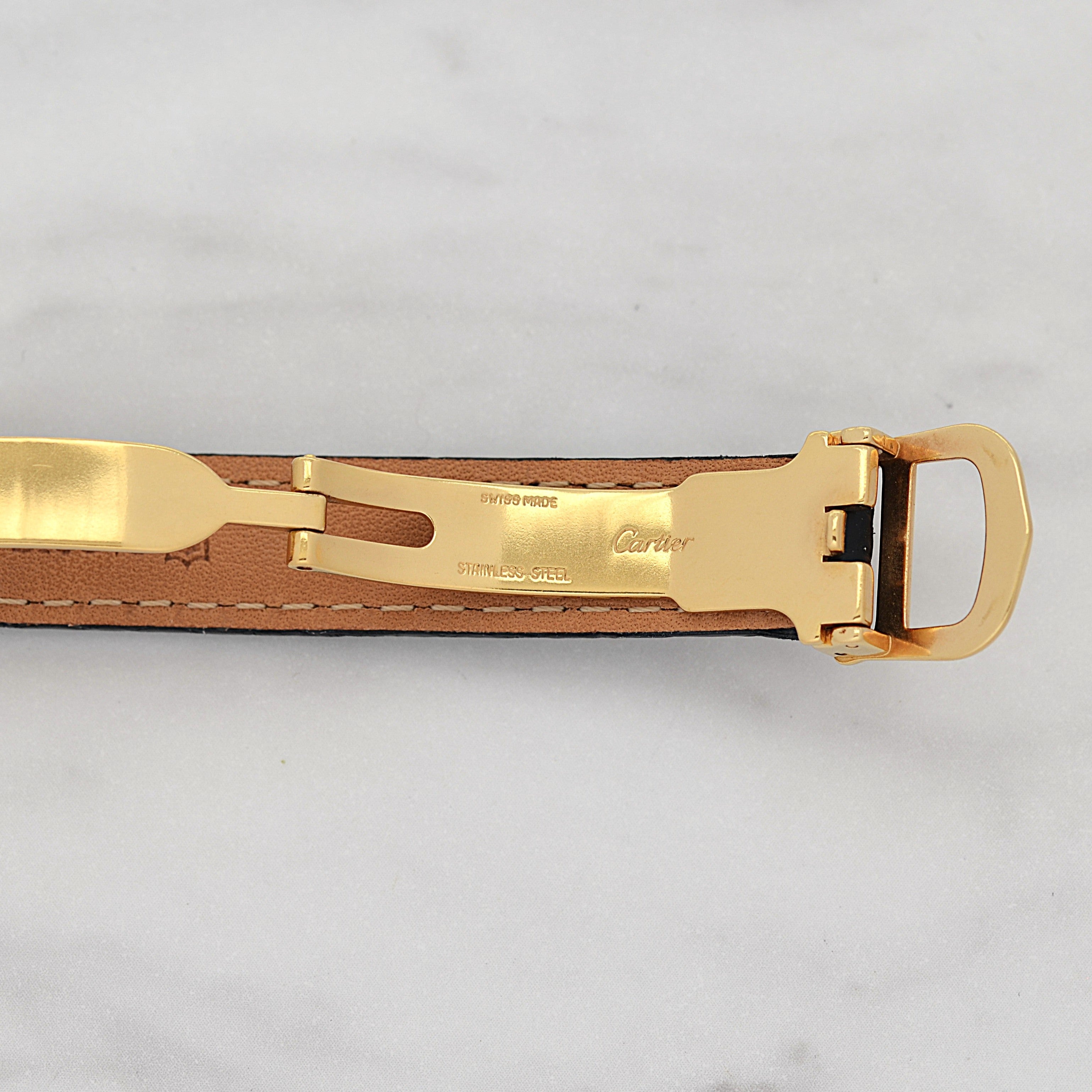 [Cartier] Cartier Must Colisee GP Flying Roman numerals with genuine D-buckle