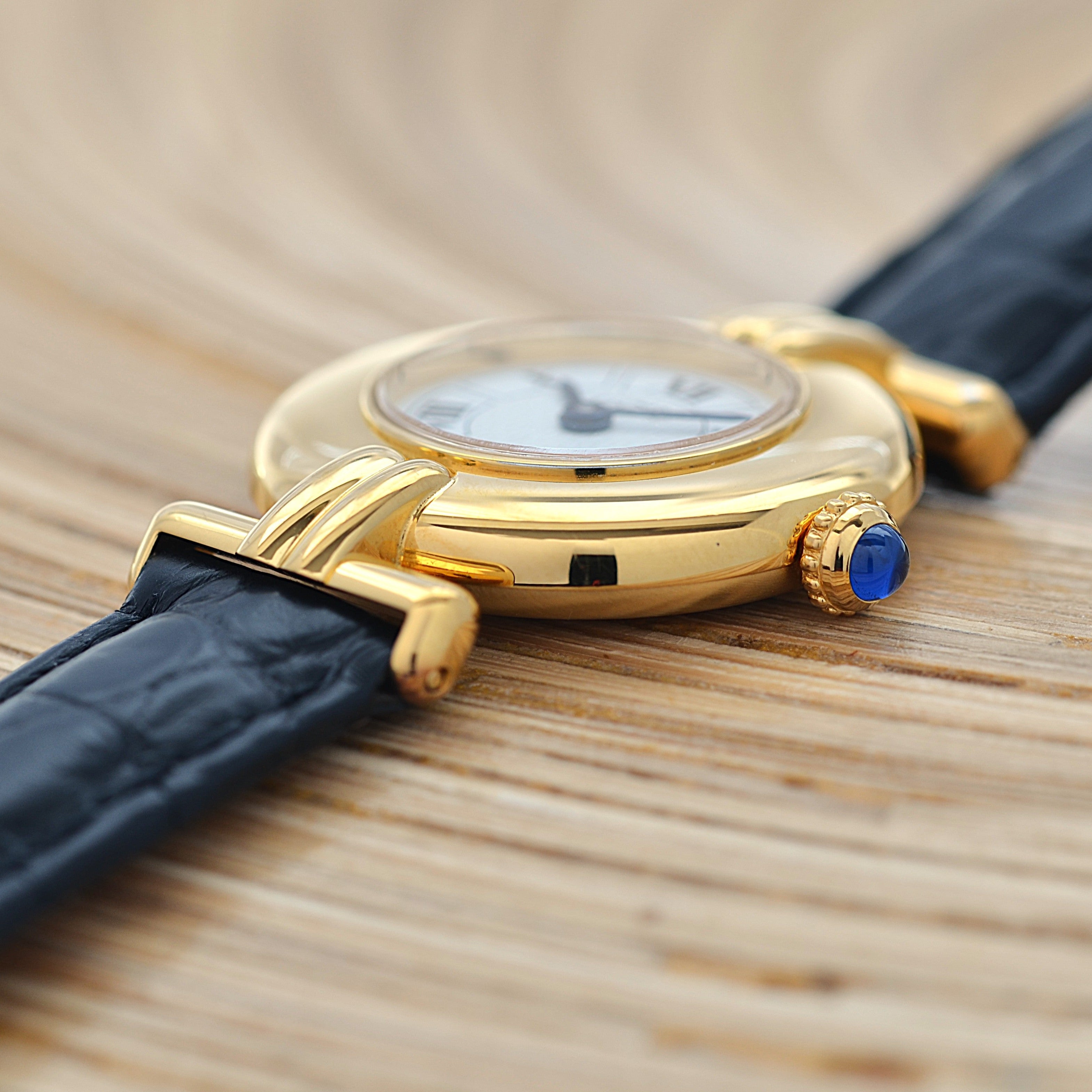 [Cartier] Cartier Must Colisee GP Flying Roman numerals with genuine D-buckle