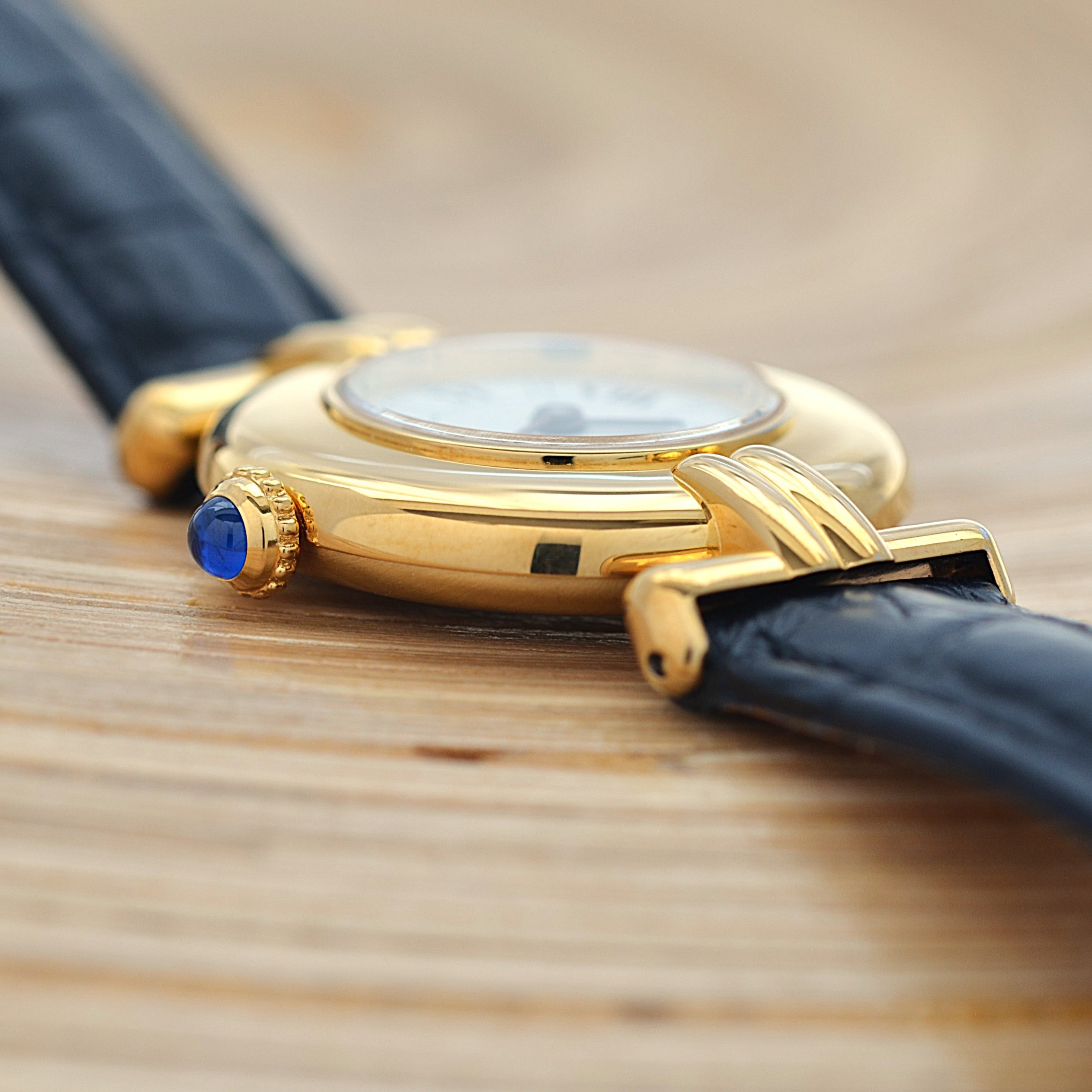 [Cartier] Cartier Must Colisee GP Flying Roman numerals with genuine D-buckle