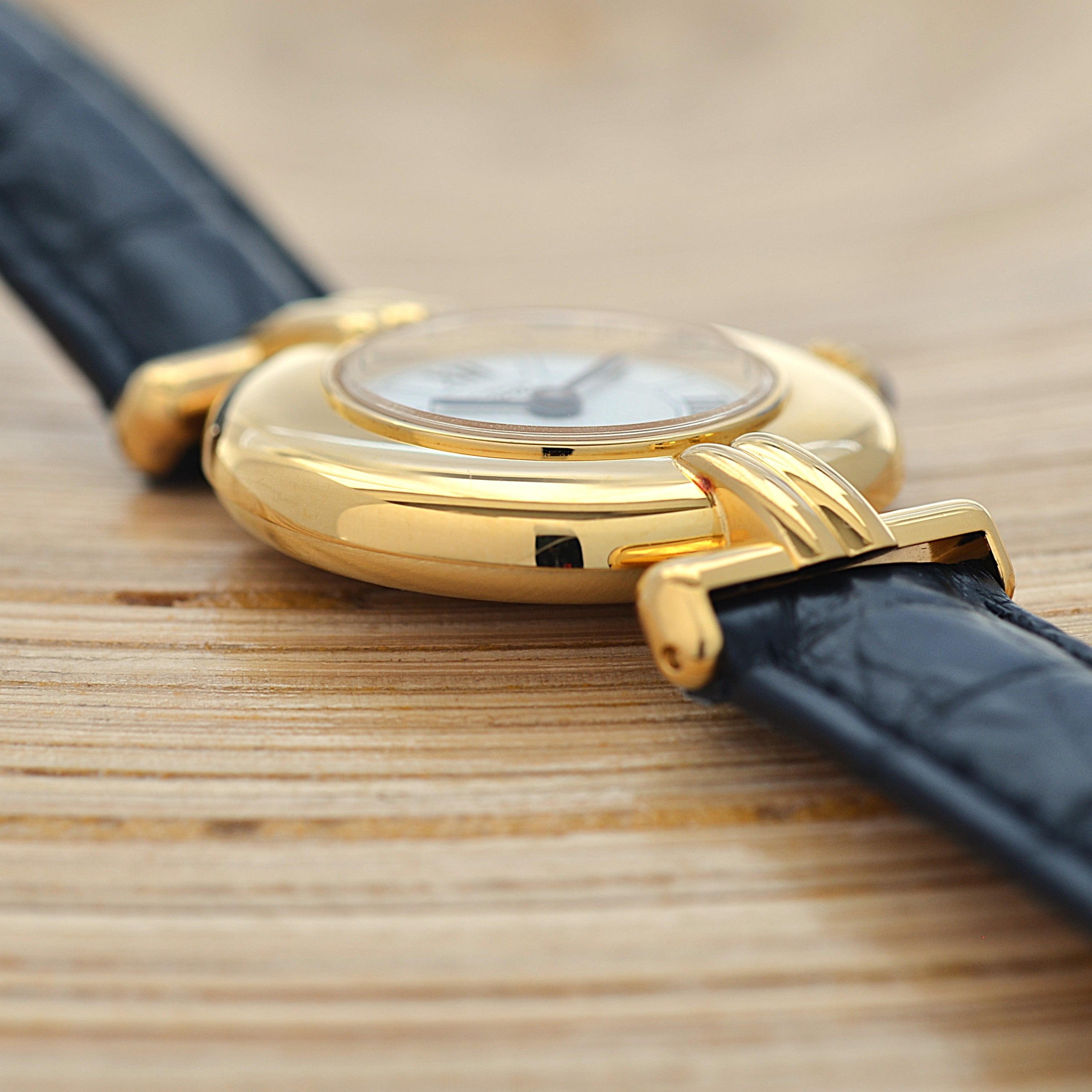 [Cartier] Cartier Must Colisee GP Flying Roman numerals with genuine D-buckle