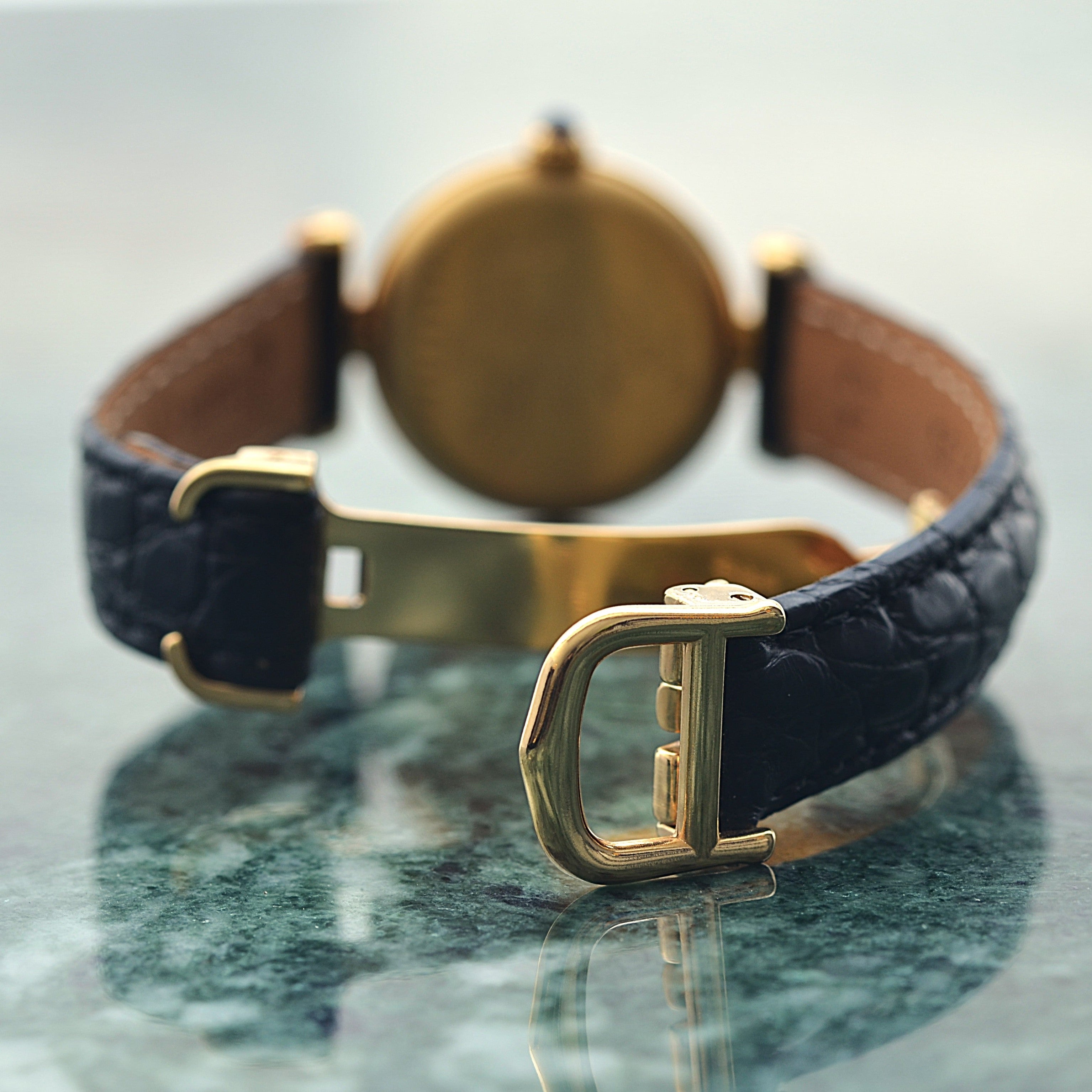 [Cartier] Cartier Must Colisee GP Flying Roman numerals with genuine D-buckle