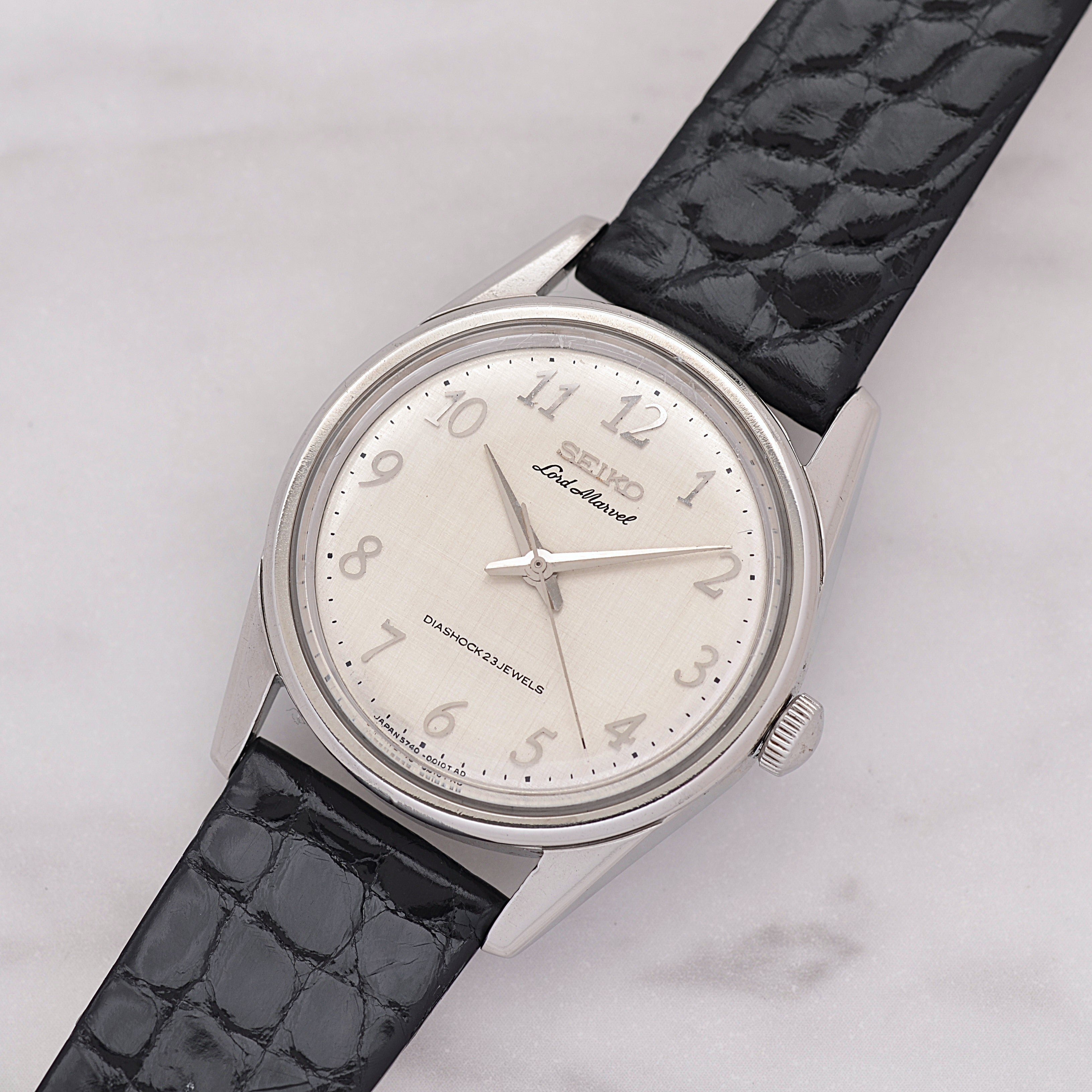 [SEIKO] Seiko Lord Marvel SS Arabia 5740-8000 with genuine buckle