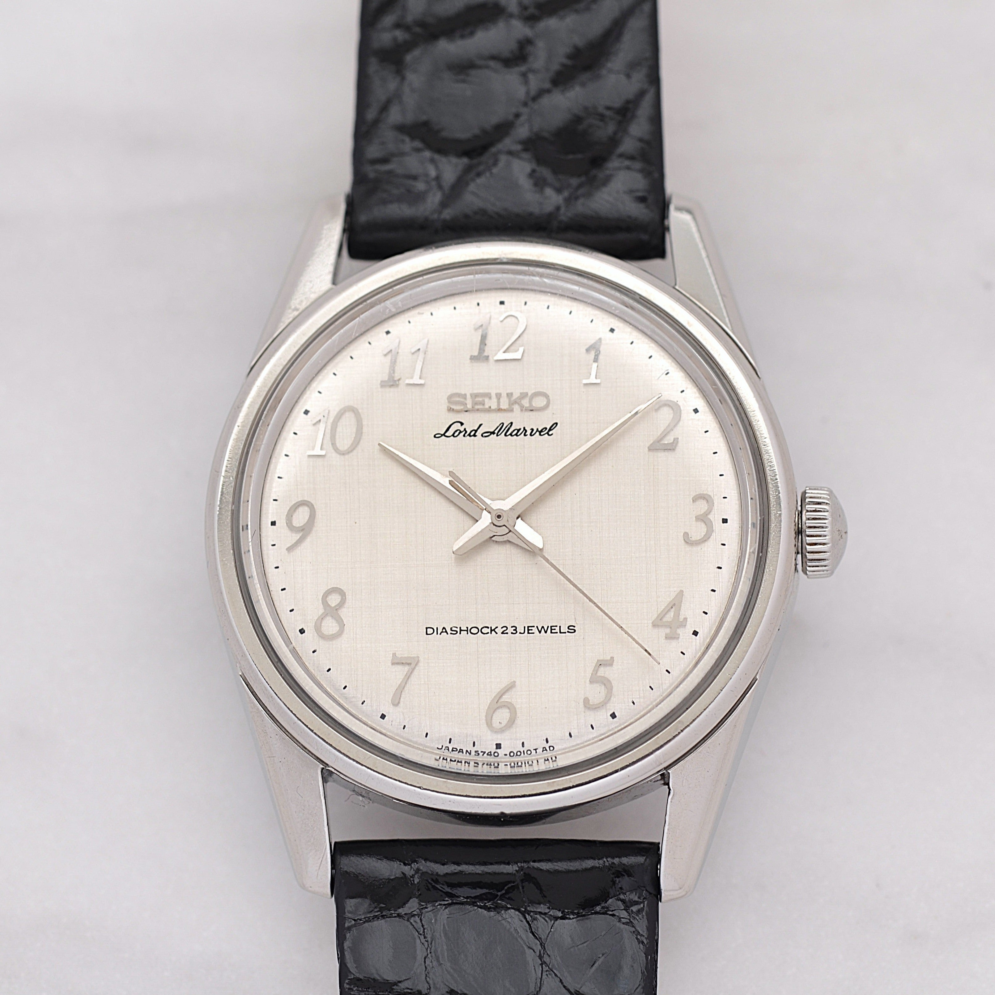 [SEIKO] Seiko Lord Marvel SS Arabia 5740-8000 with genuine buckle