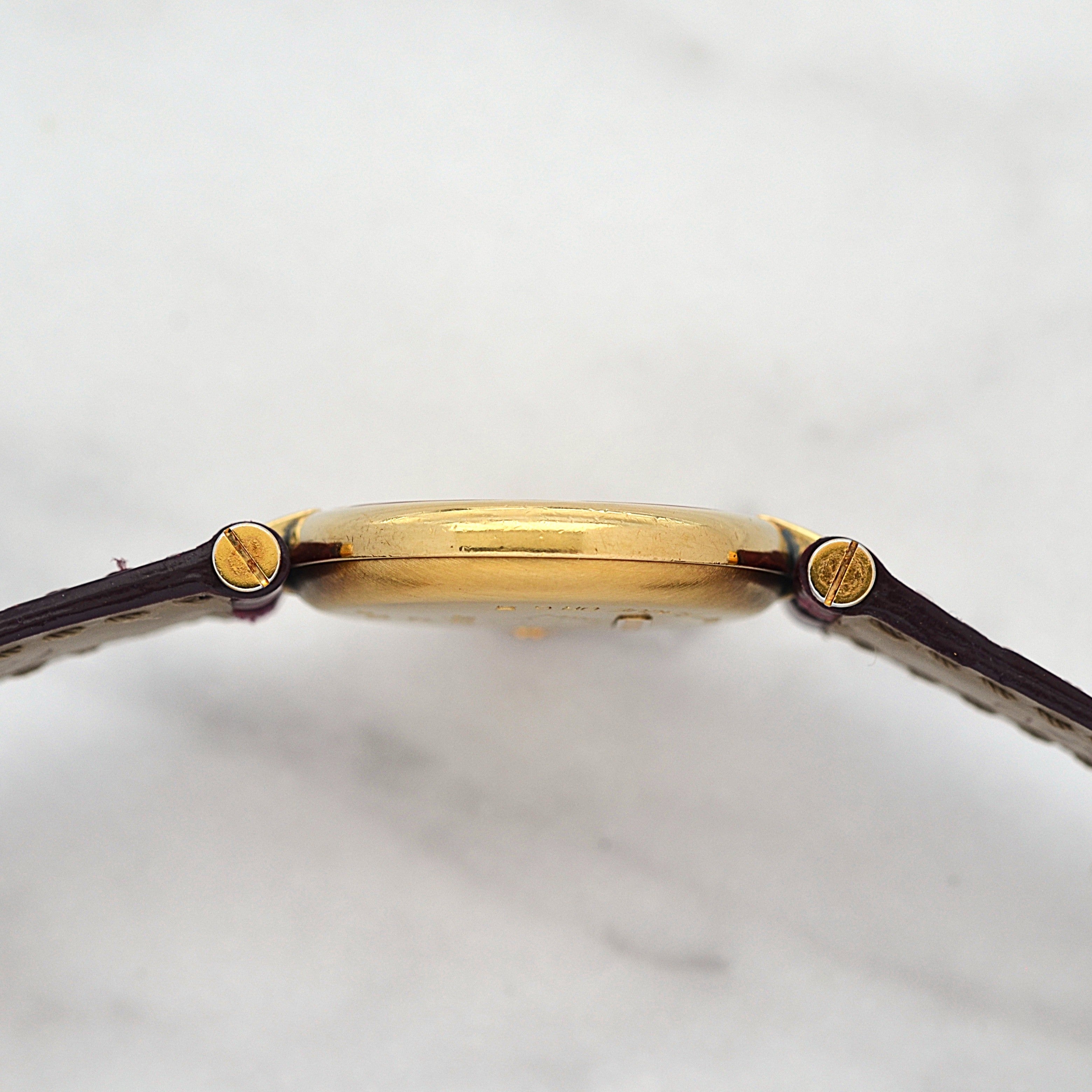 【Cartier】カルティエ マストヴァンドームSM カルティエ創業150周年モデル 世界限定1847本 純正Dバックル付き